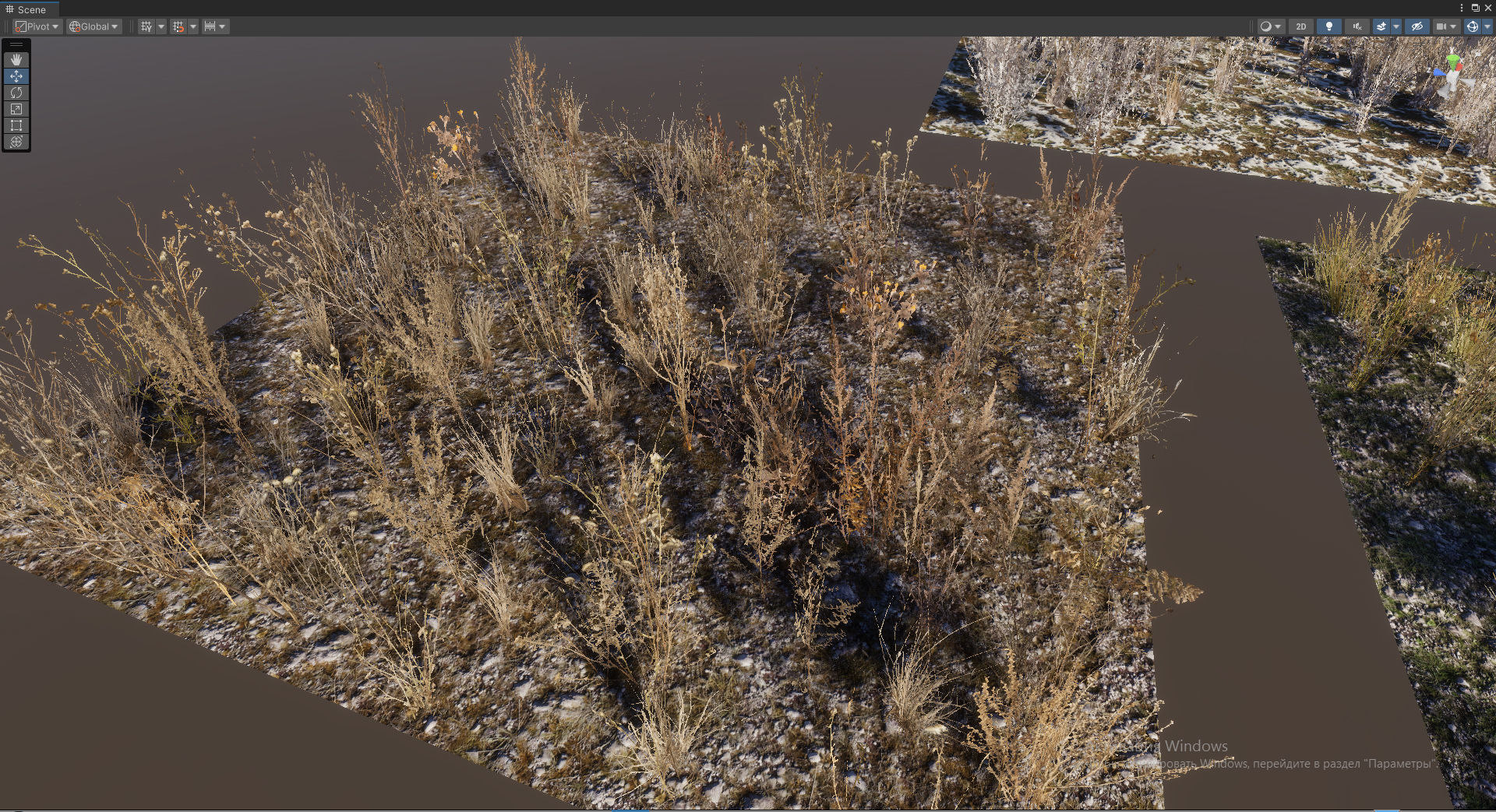 Photographic Game  Grass Ultimate  Low-poly 3D model_9