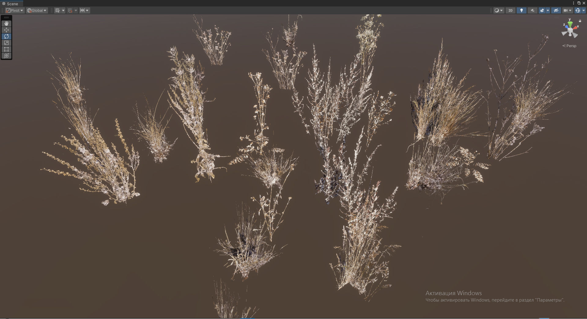 Photographic Game  Grass Ultimate  Low-poly 3D model_45