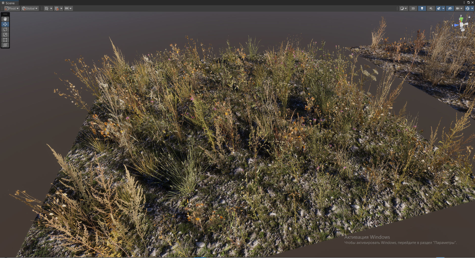 Photographic Game  Grass Ultimate  Low-poly 3D model_16