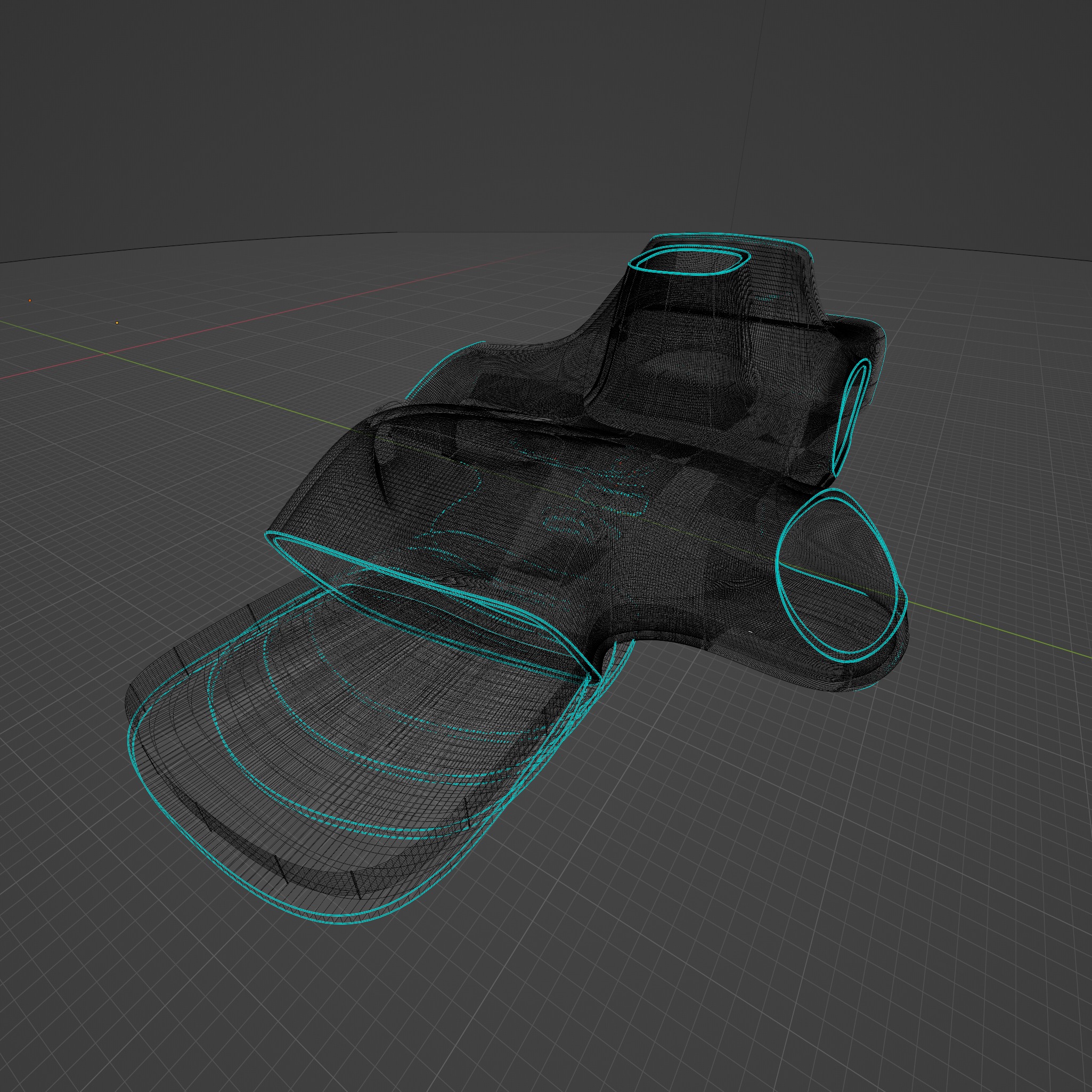 Sci fi Futuristic Exbition Exterior and Interior 3D 3D model_20