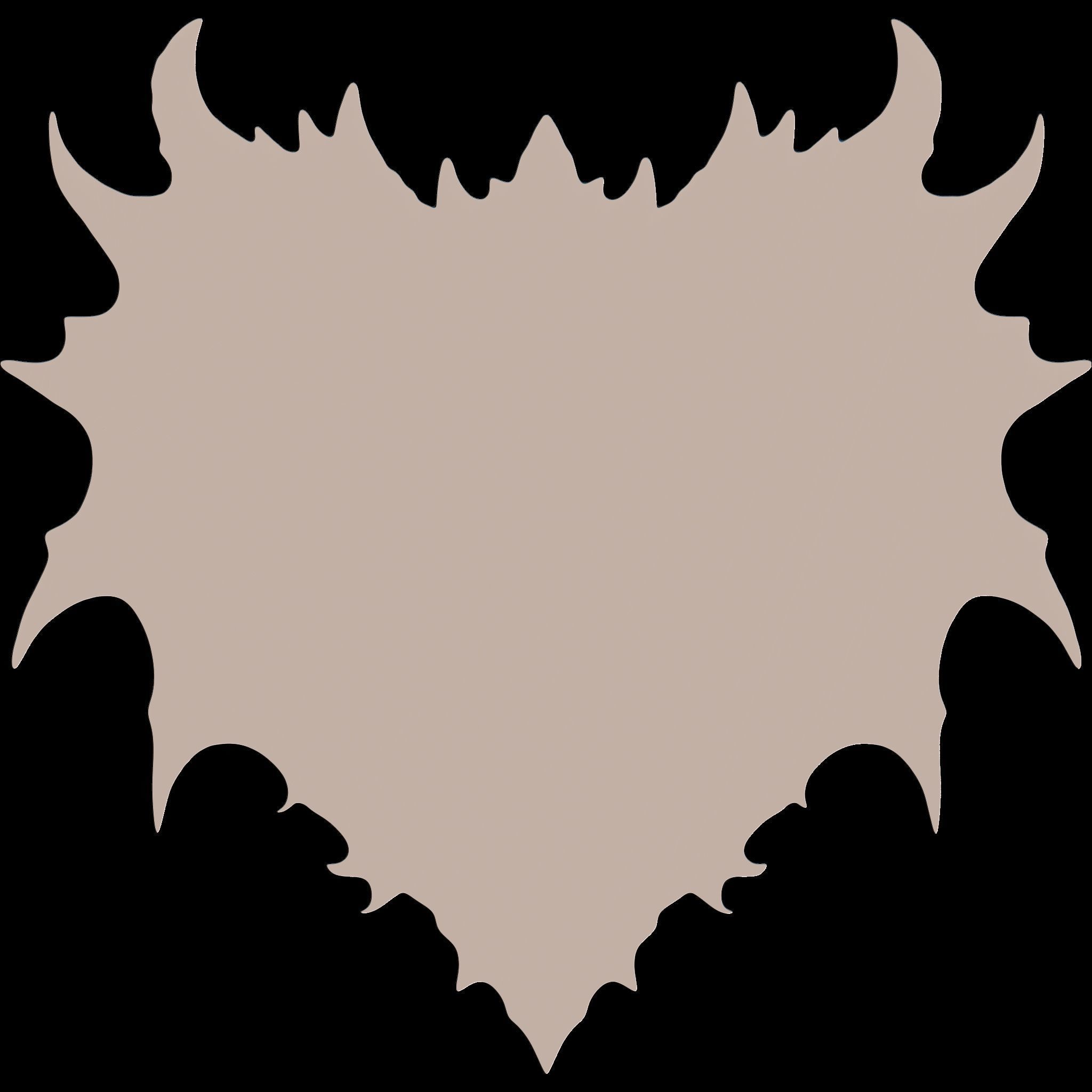 Dragon Head Relief No5 STL file for 3d Printing or CNC 3D print model_6