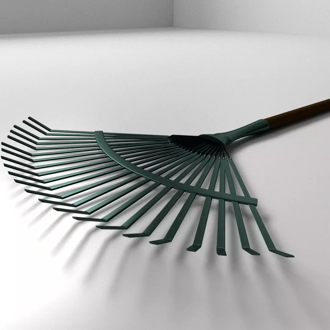 Leaf Rake 3D model_0