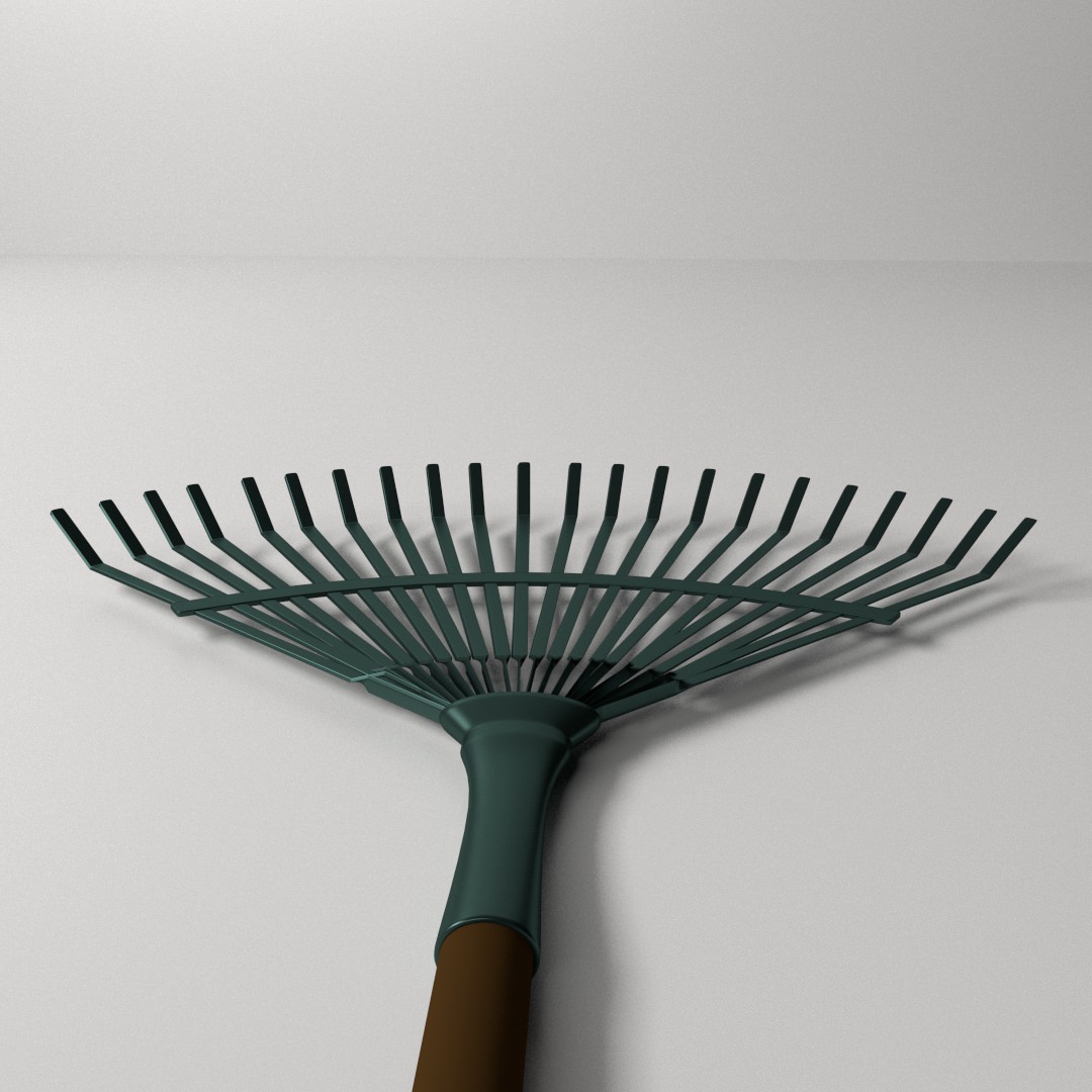 Leaf Rake 3D model_2