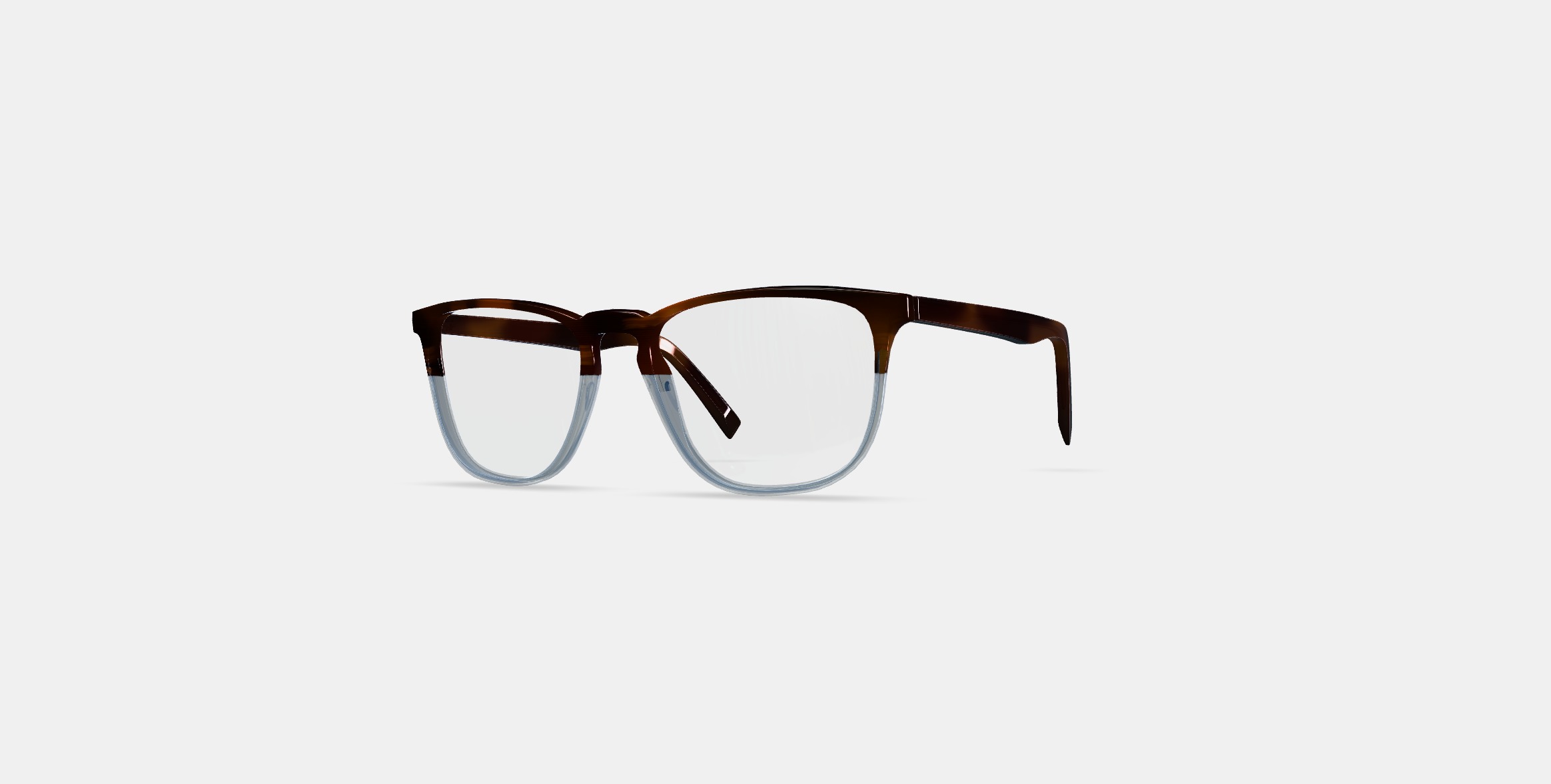 Vaughan Eyeglasses in Eastern Bluebird Fade 3D model_12