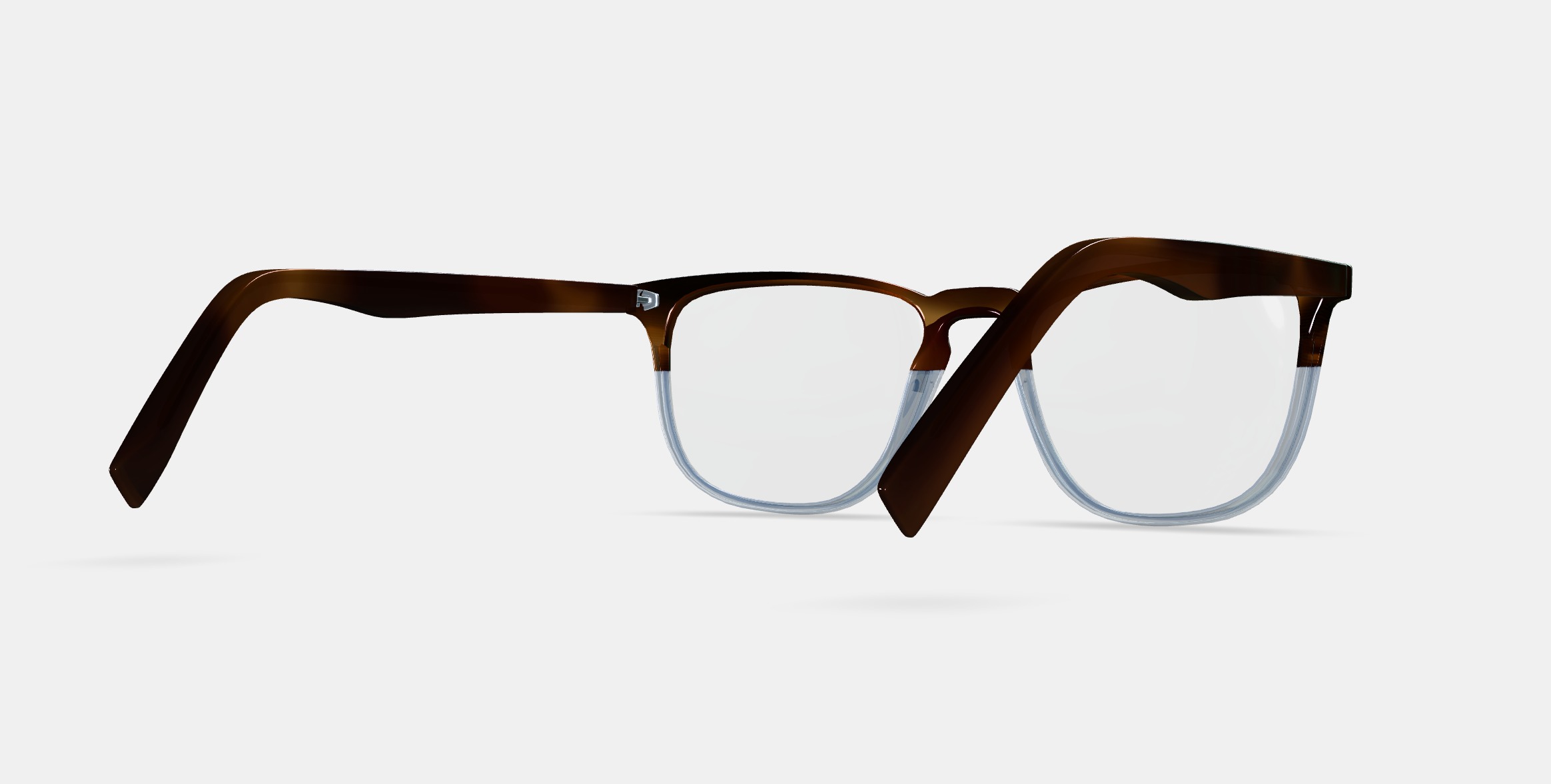 Vaughan Eyeglasses in Eastern Bluebird Fade 3D model_6