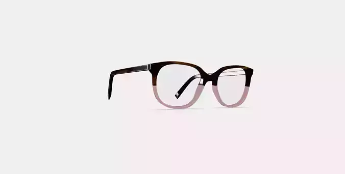 Laurel Eyeglasses in Tea Rose Fade