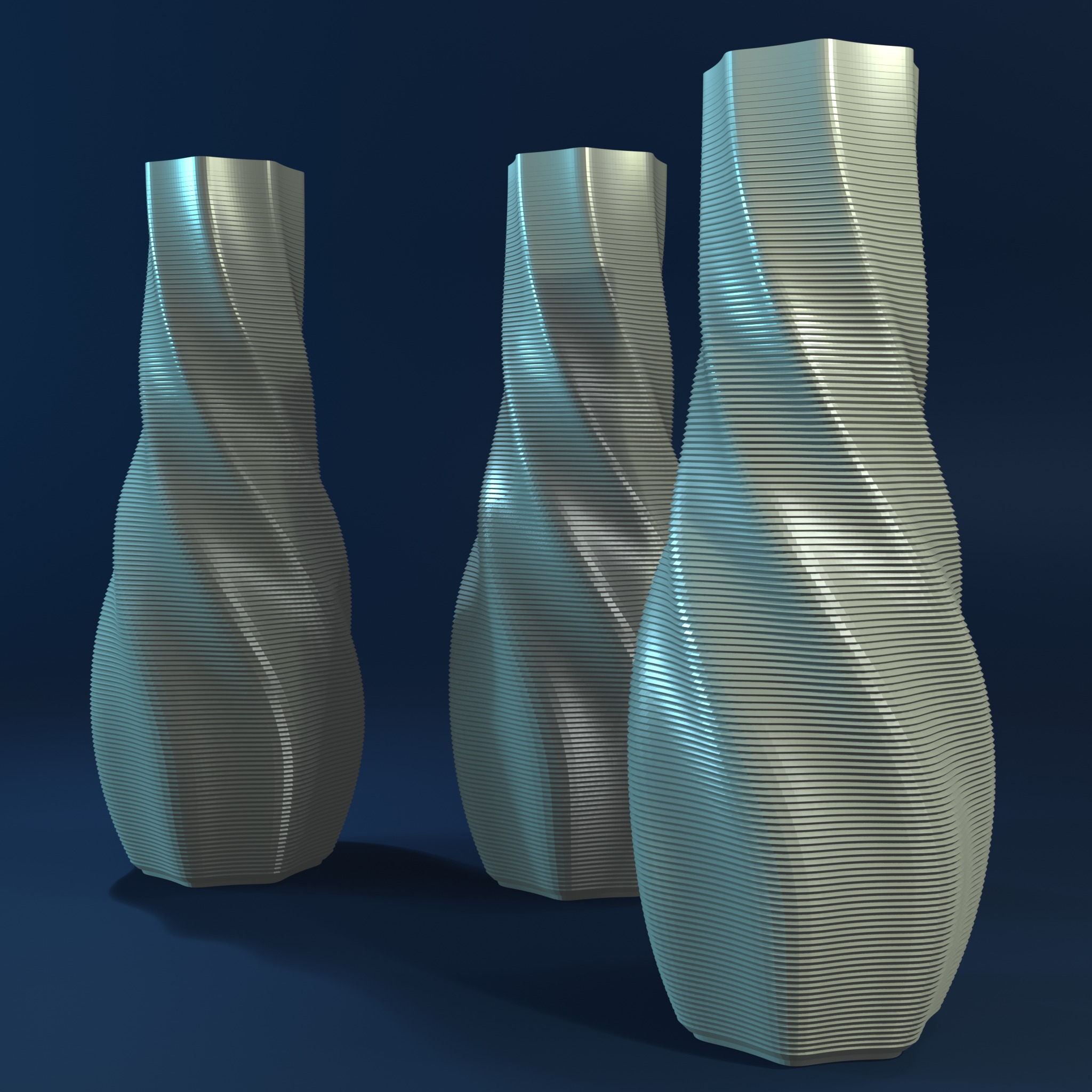 FLOWER VASE 3D print model_2
