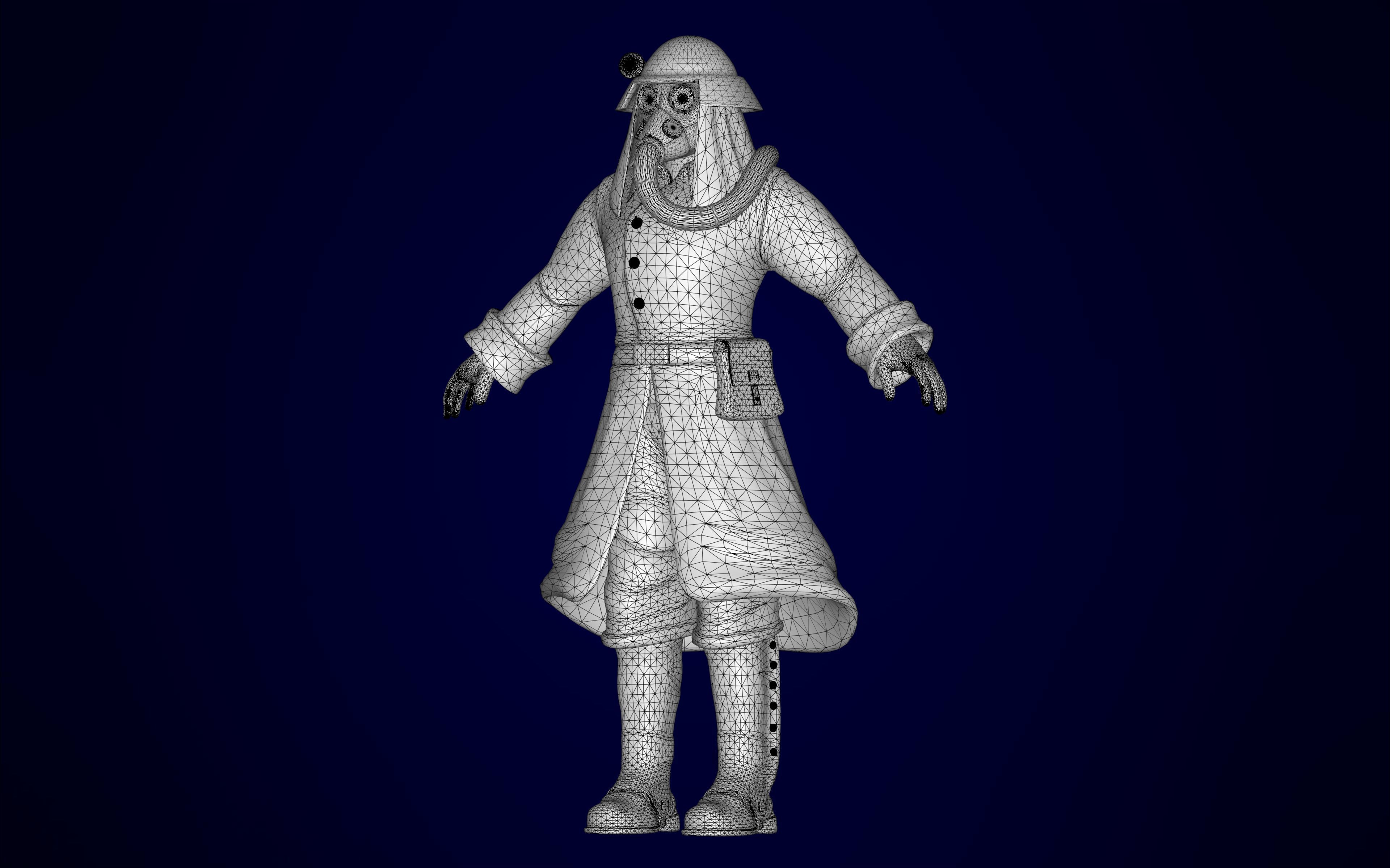 Mercenary 3D model_10