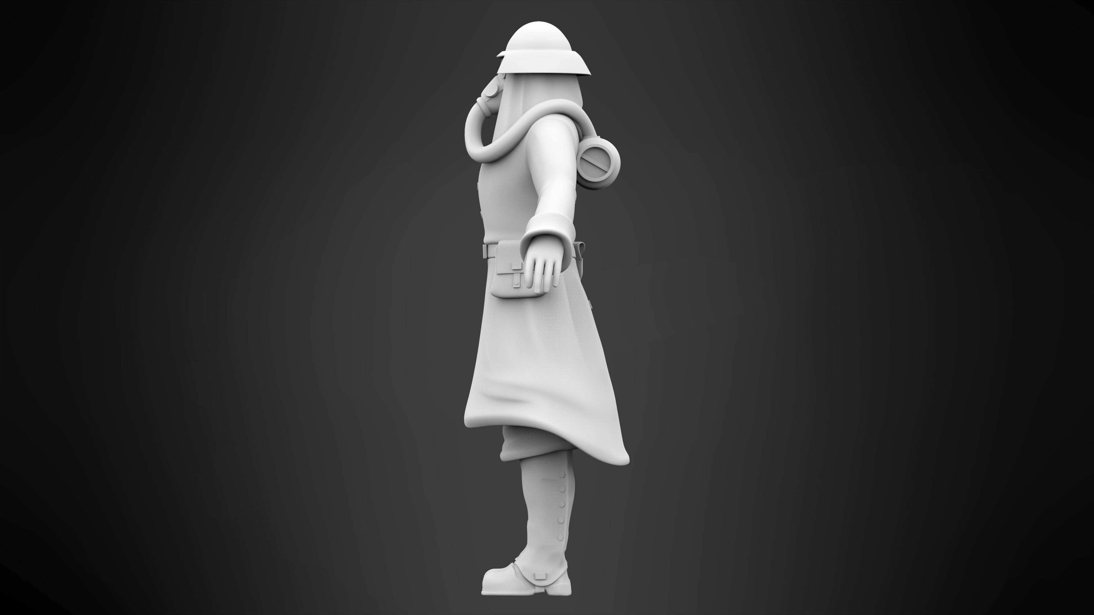 Mercenary 3D model_7