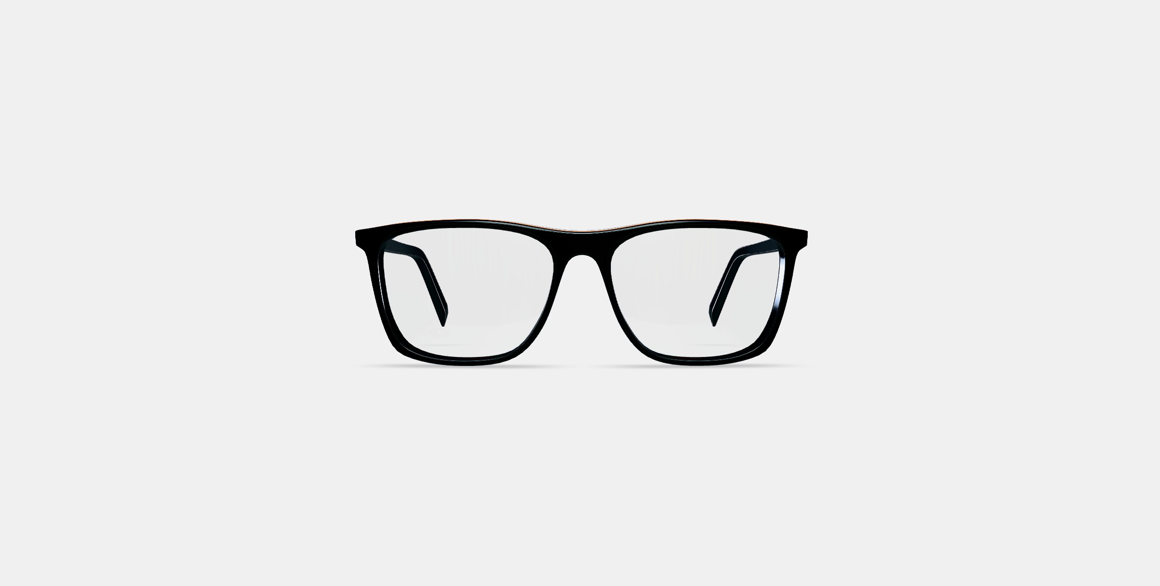 Fletcher Eyeglasses in Black Matte Eclipse 3D model_10