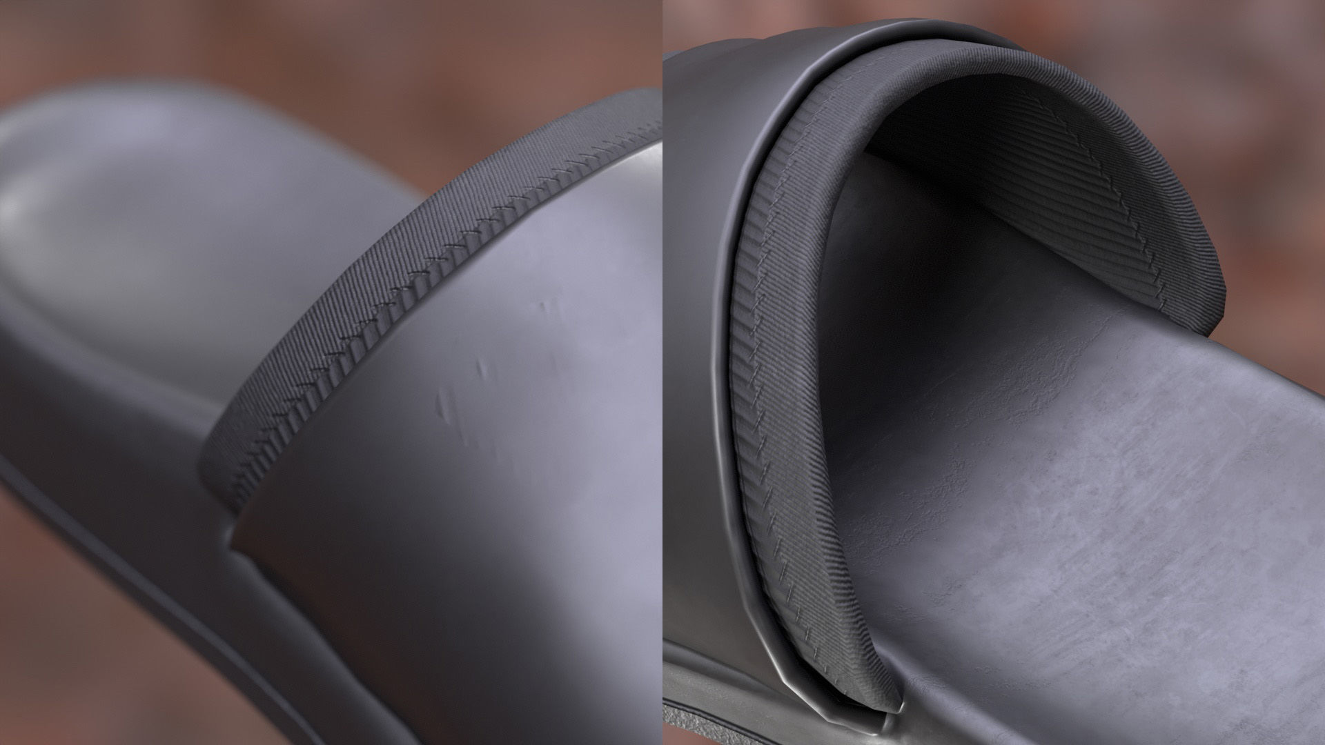 Slippers 134 - All MH Bodies - UE5 Skeletons - Rigged Low-poly 3D model_13