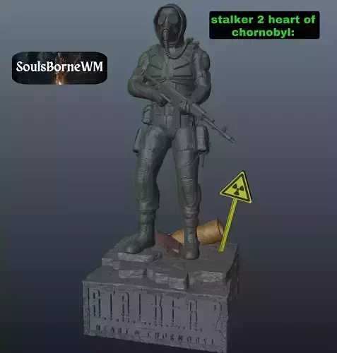 Stalker 2 heart of chornobyl 3D print model
