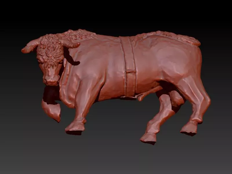 Bull Pendant 3d Taurus Zodiac Charm Necklace Bracelet Jewelry 3D print model