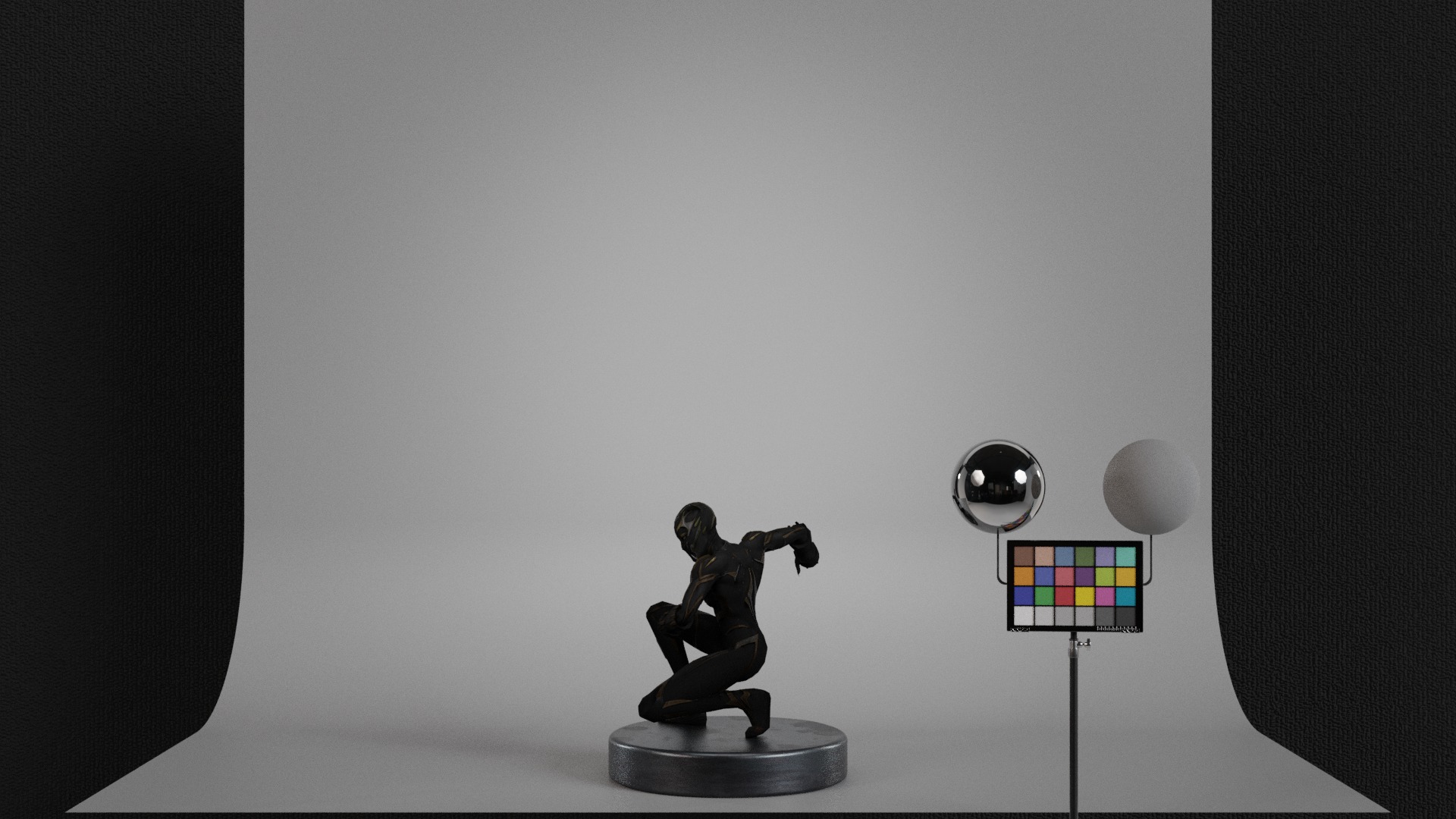 Black Panther - Shuri Low-poly 3D model_15