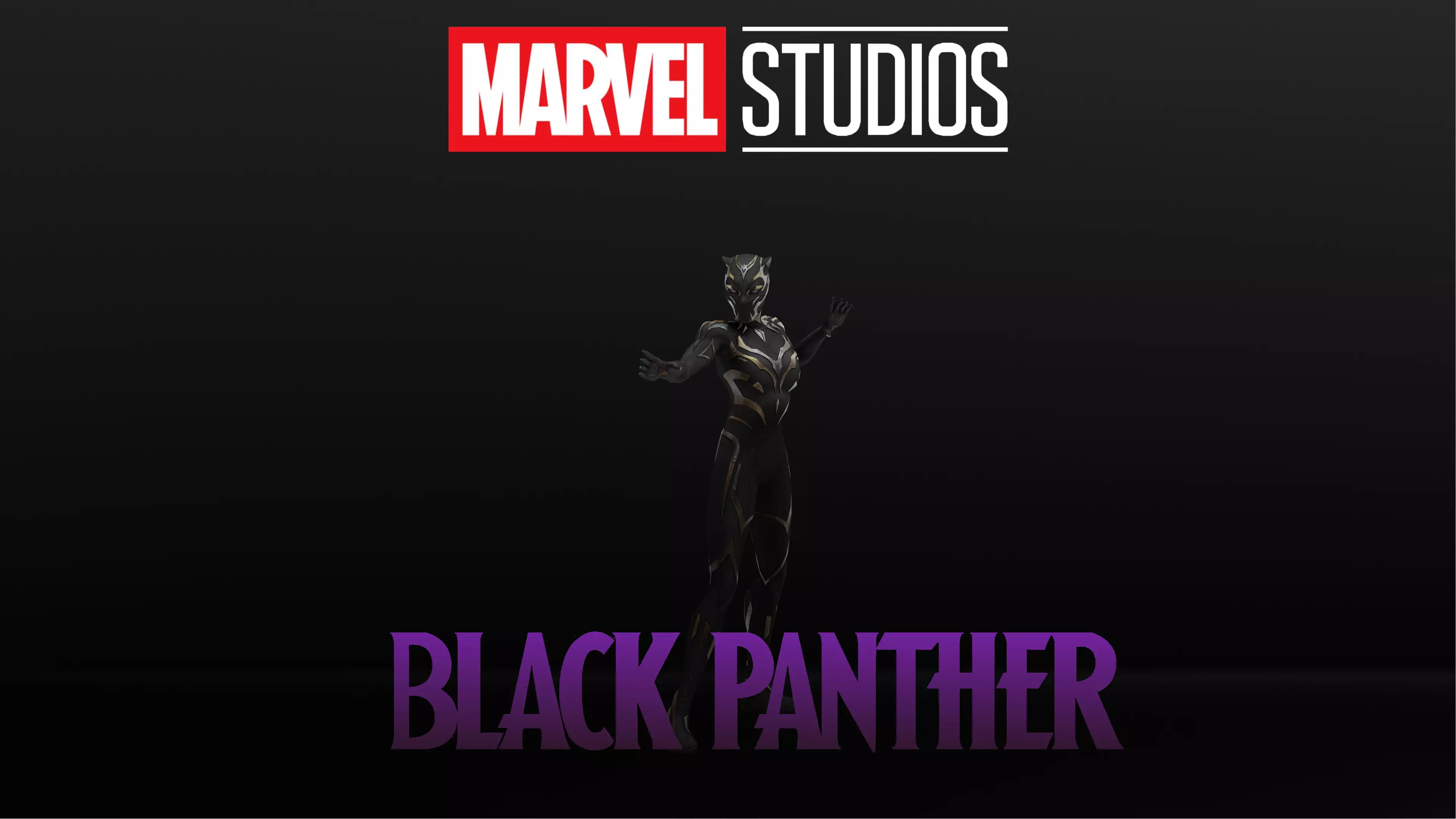 Black Panther - Shuri Low-poly 3D model_0