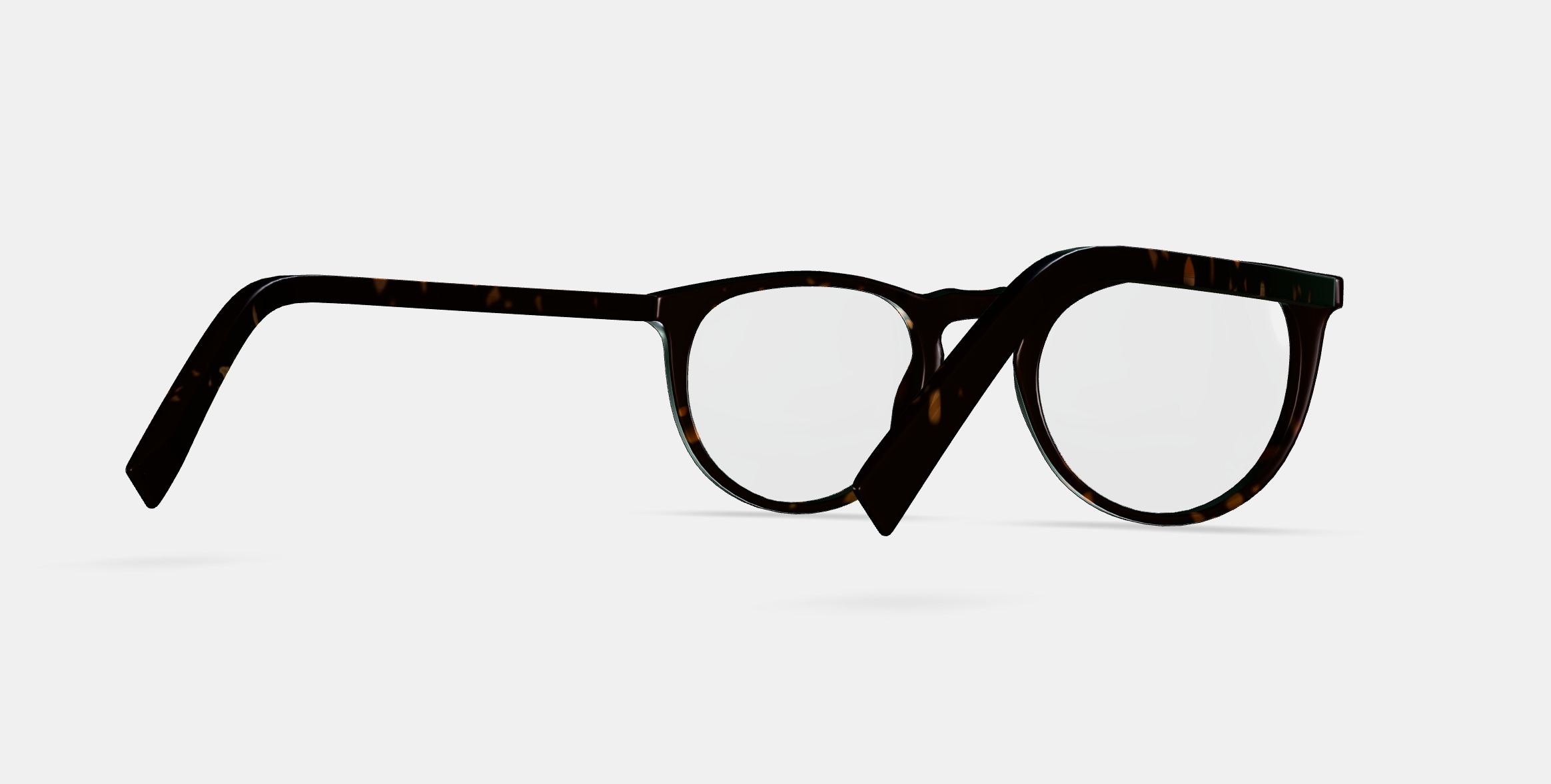 Haskell Low Bridge Fit Eyeglasses in Whiskey Tortoise 3D model_6