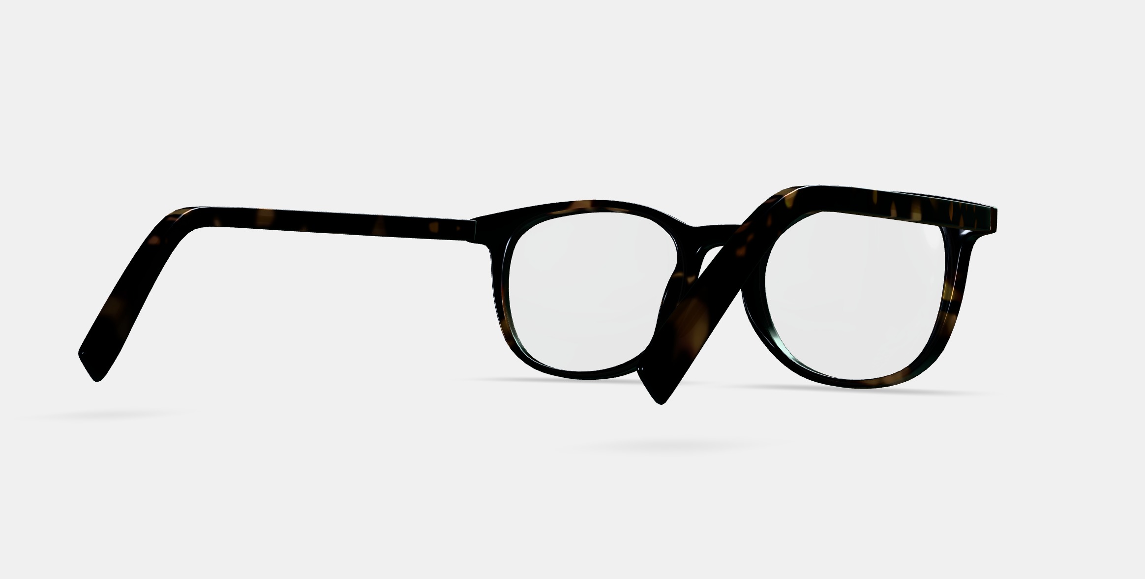 Durand Low Bridge Fit Eyeglasses in Whiskey Tortoise 3D model_6