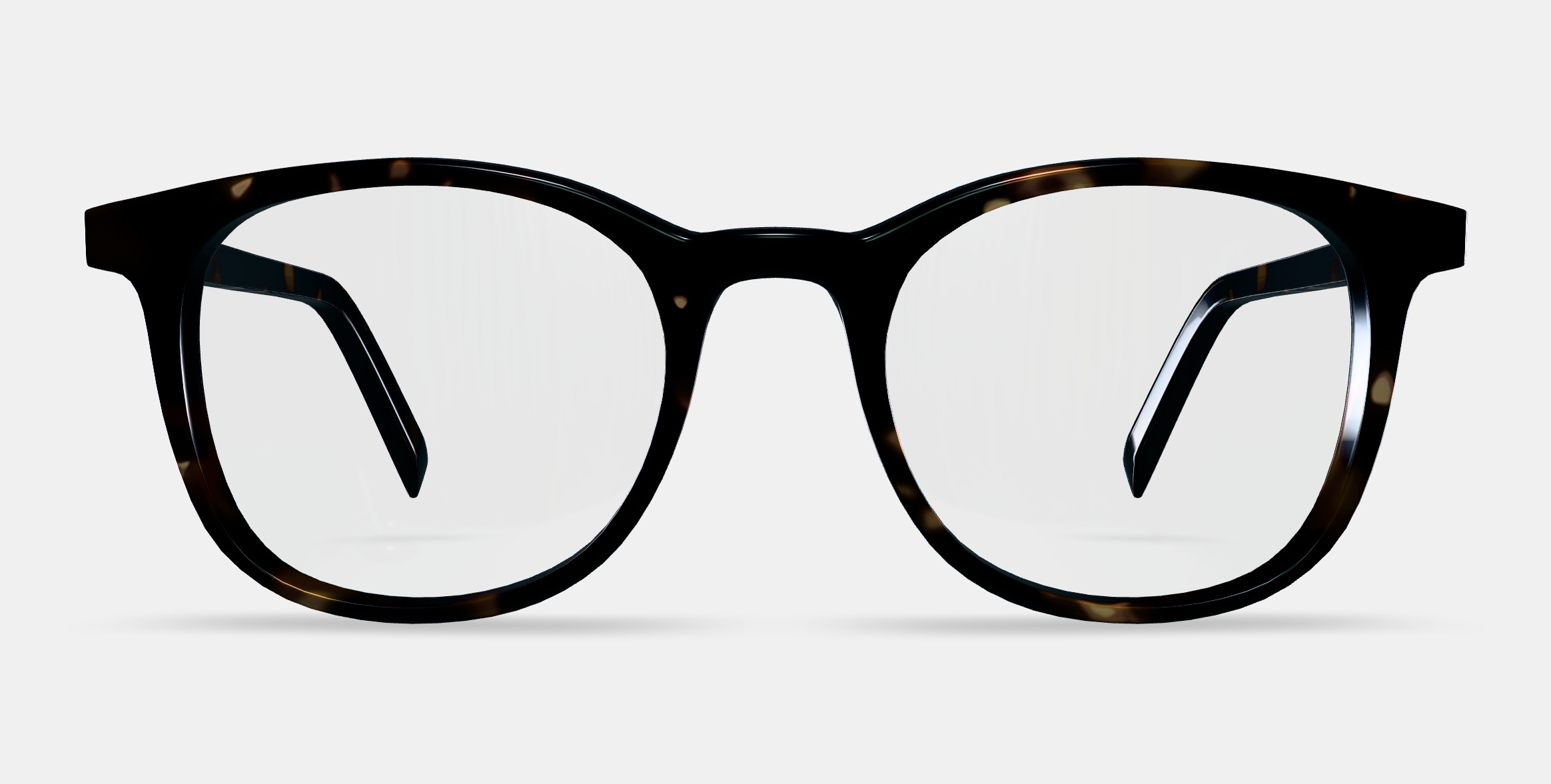 Durand Low Bridge Fit Eyeglasses in Whiskey Tortoise 3D model_11