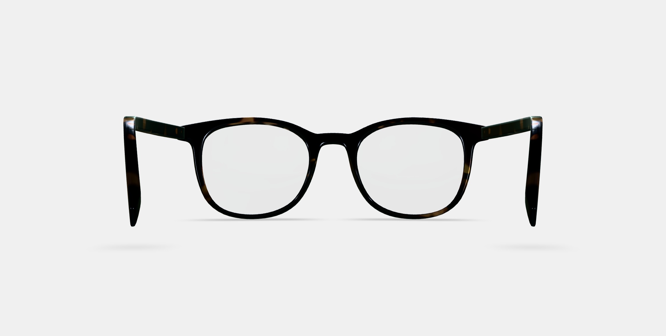 Durand Low Bridge Fit Eyeglasses in Whiskey Tortoise 3D model_15