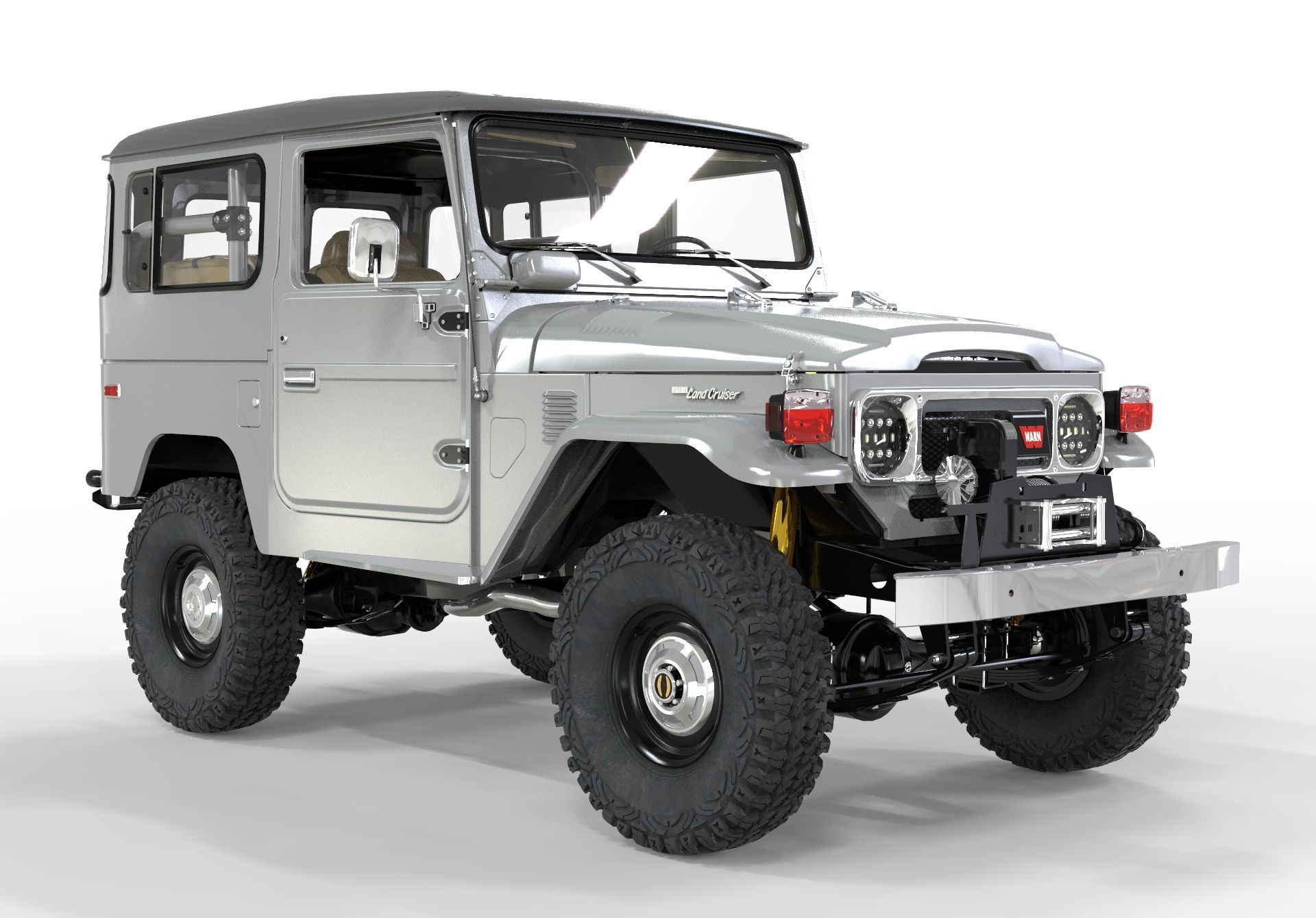 Toyota Fj40 1980 Custom Desing OBJ 3D model_6