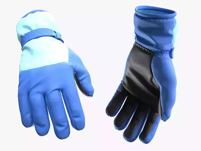 Winter Gloves 131 - All MH Bodies - UE5 Skeletons - Rigged