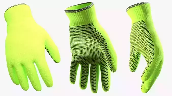 Working Gloves 130 - All MH Bodies - UE5 Skeletons - Rigged Low-poly 3D model Working Gloves 130 - All MH Bodies - UE5 Skeletons - Rigged Low-poly 3D model