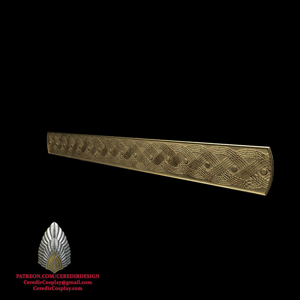 Sauron Belt lord of the rings 3D DIGITAL DOWNLOAD 3D print model_2