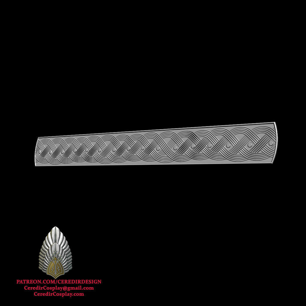 Sauron Belt lord of the rings 3D DIGITAL DOWNLOAD 3D print model_1