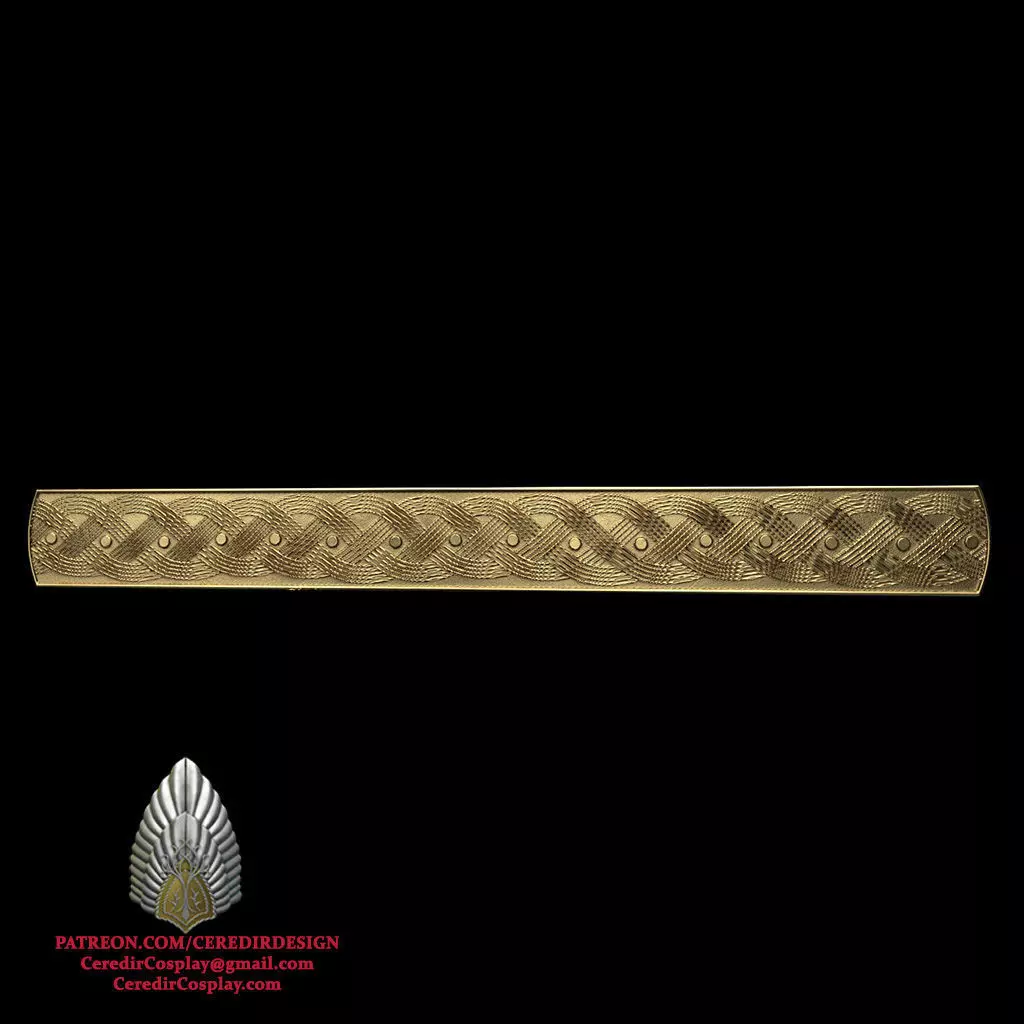 Sauron Belt lord of the rings 3D DIGITAL DOWNLOAD 3D print model_0