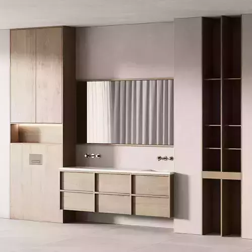 485 bathroom furniture 09 minimal wood japandi