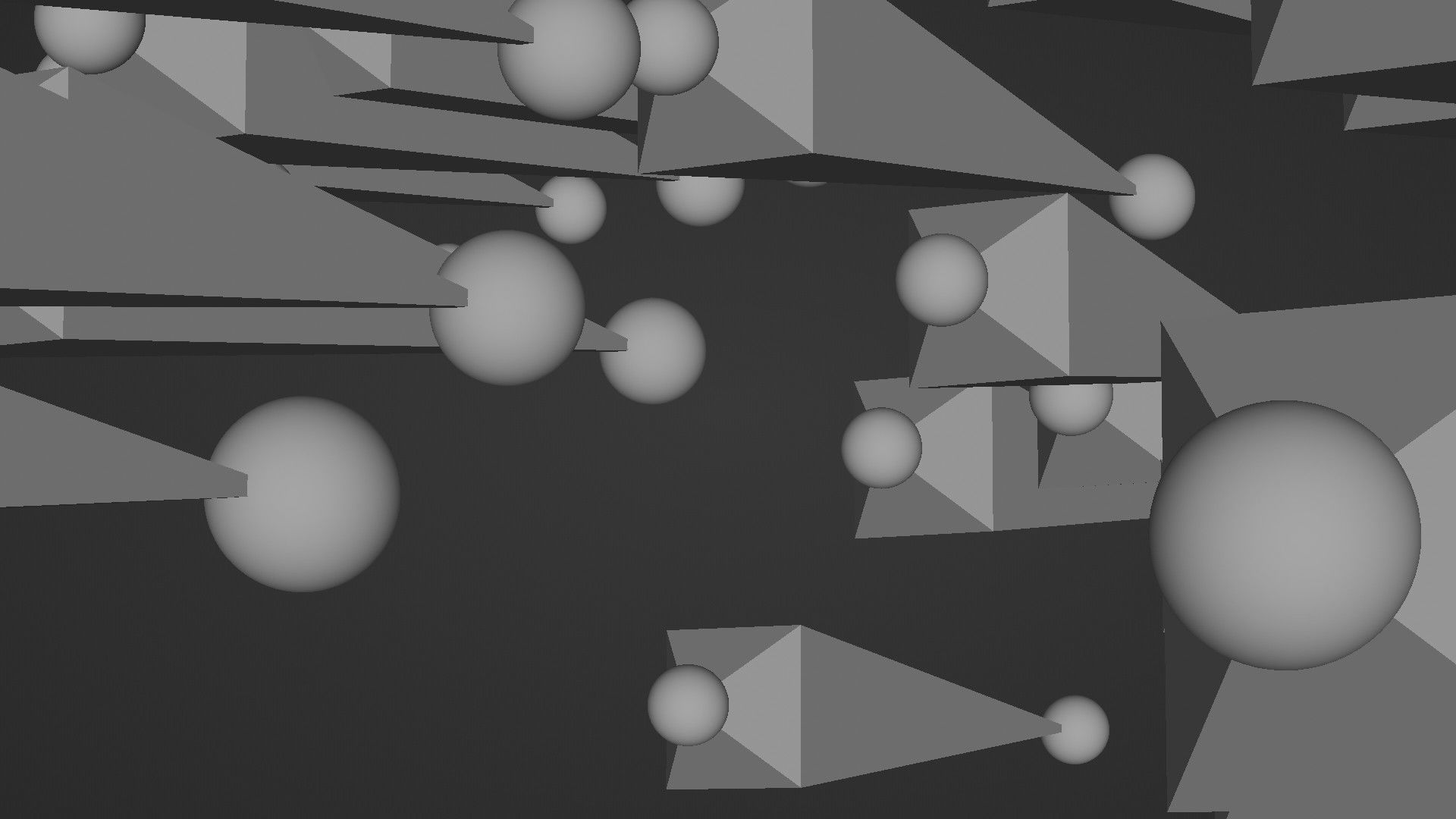 Falling Snow Straight Looping Rigged Animation Low-poly 3D model_8