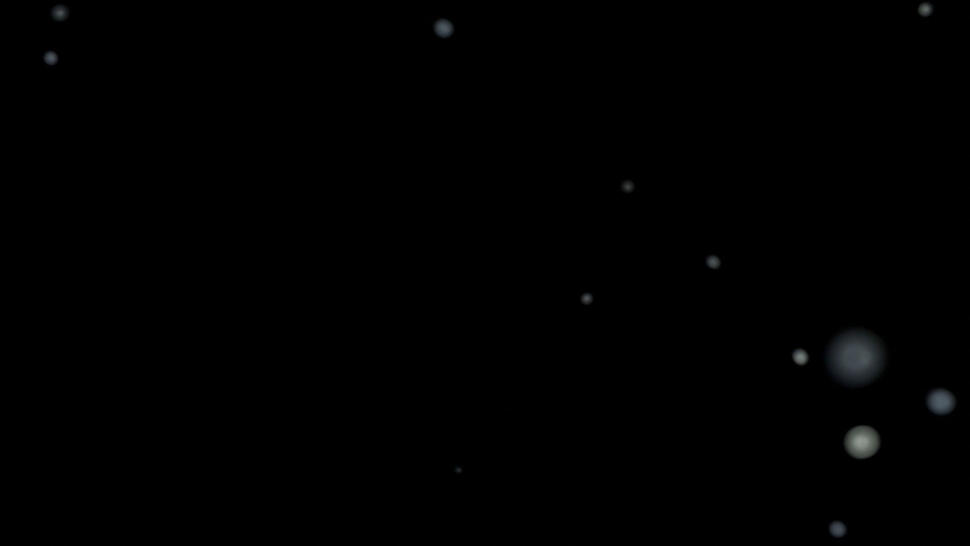 Falling Snow Straight Looping Rigged Animation Low-poly 3D model_4