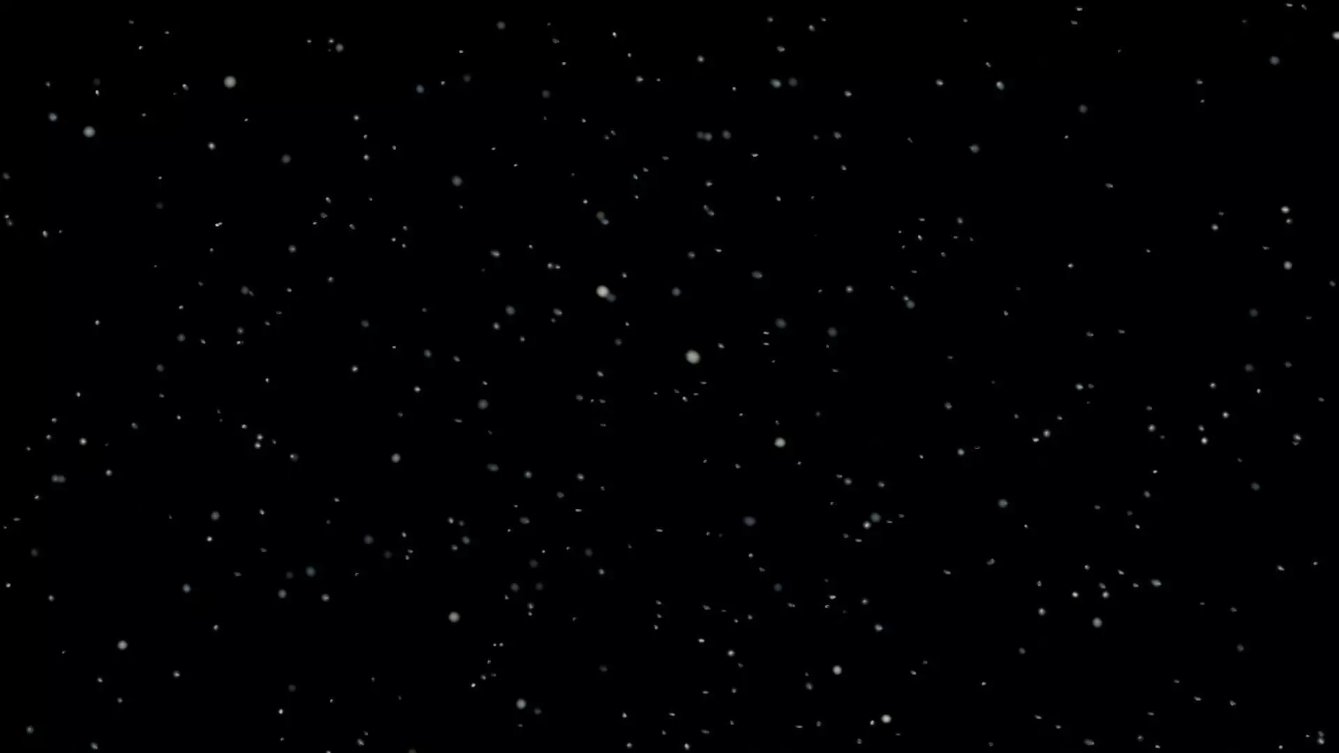 Falling Snow Straight Looping Rigged Animation Low-poly 3D model_0