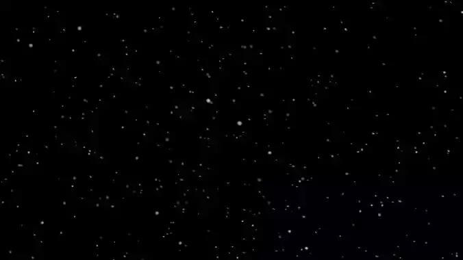 Falling Snow Straight Looping Rigged Animation