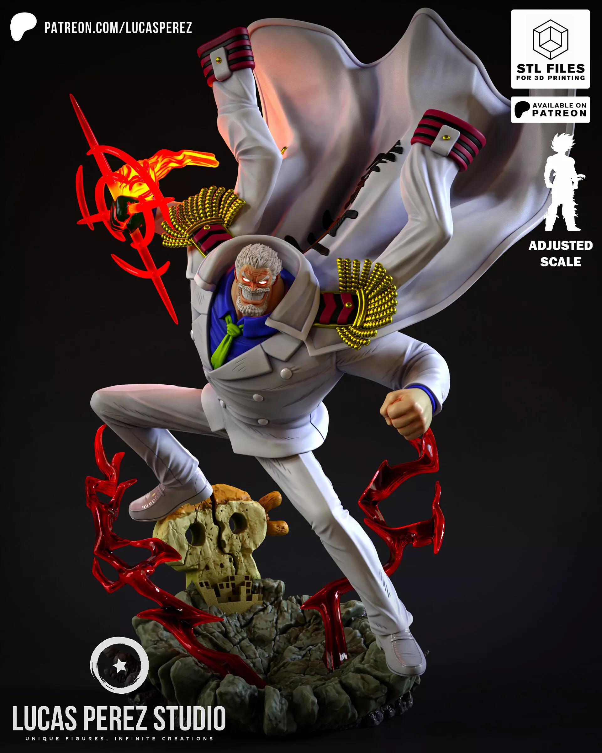 GARP 641mm 3D print model