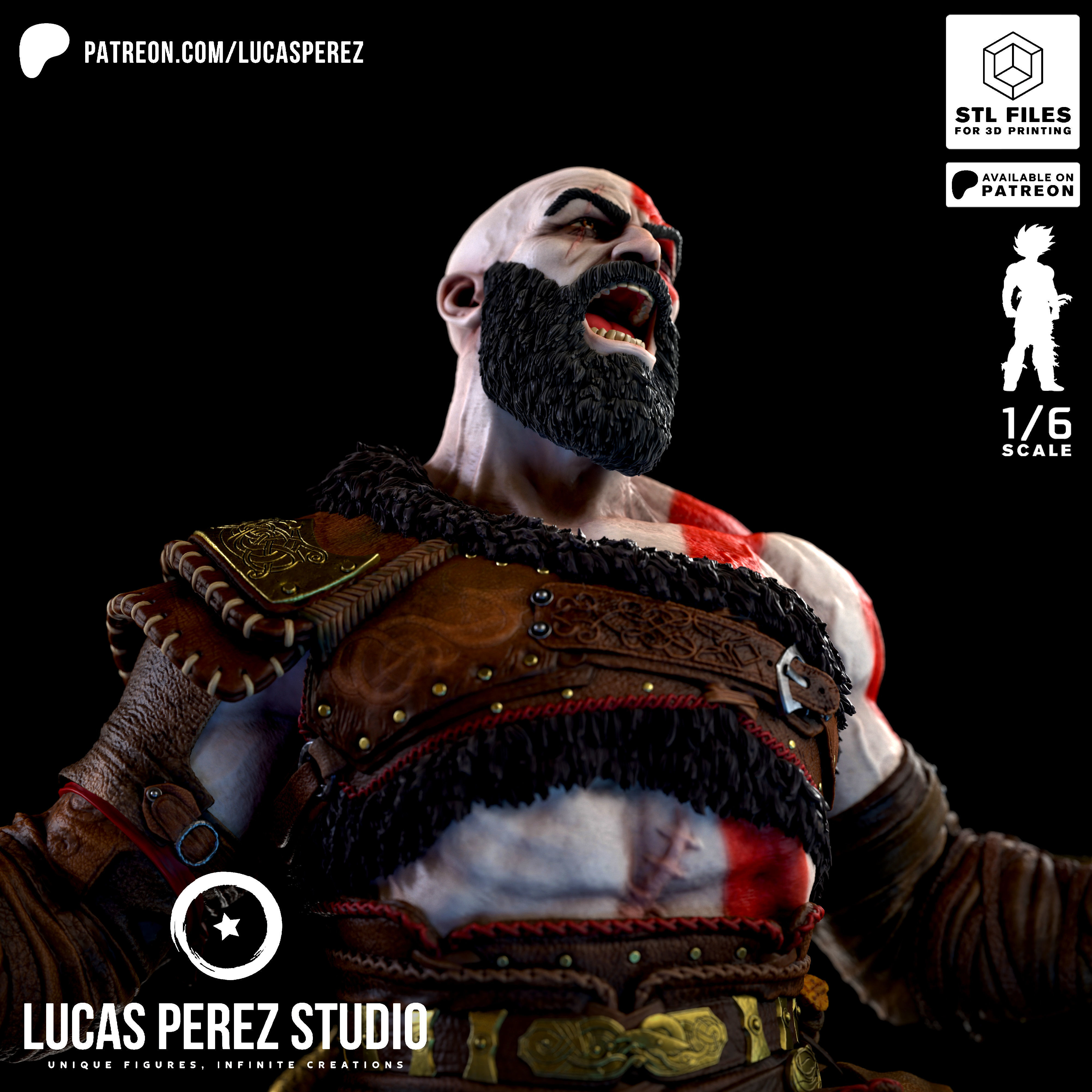 KRATOS 3D print model_22