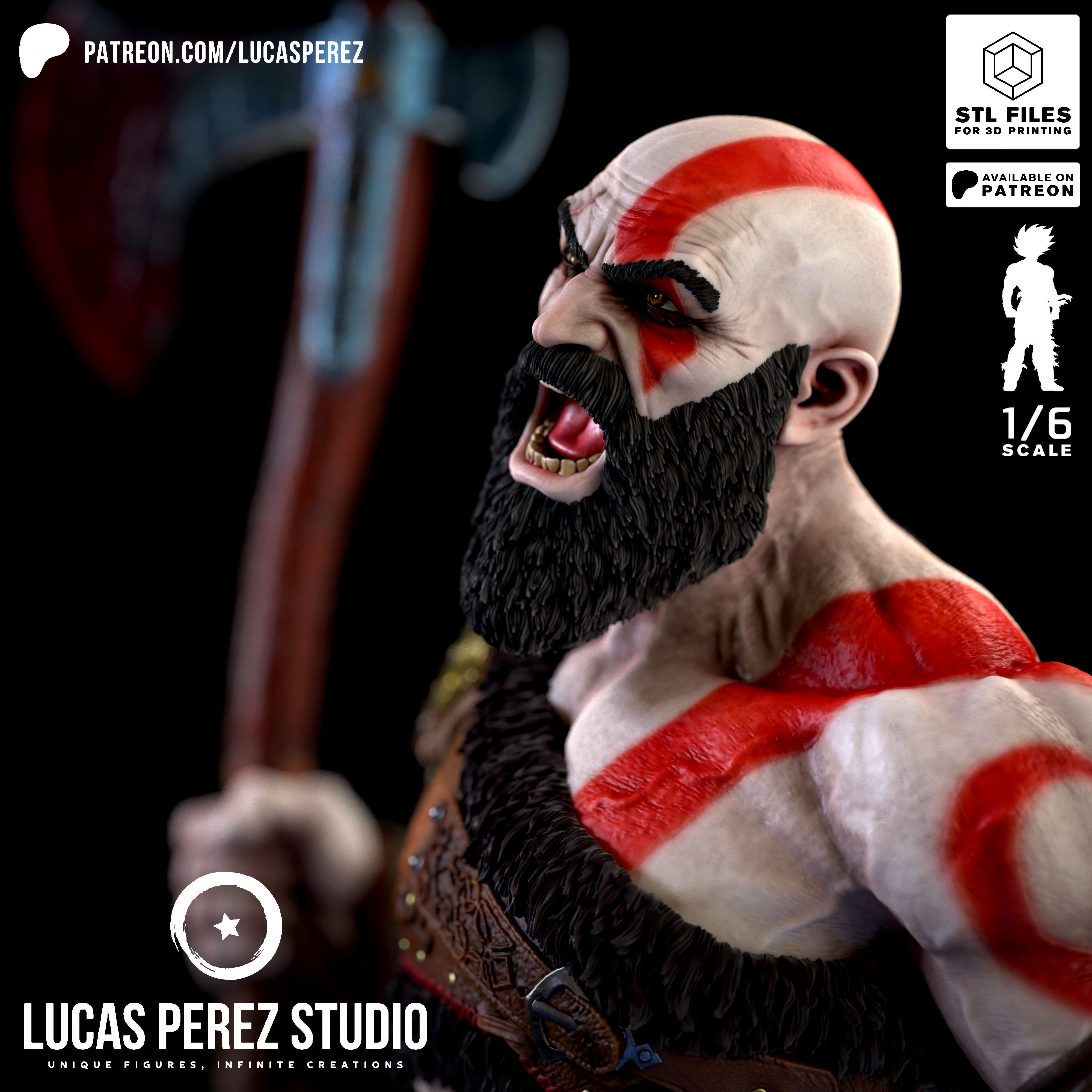 KRATOS 3D print model_12