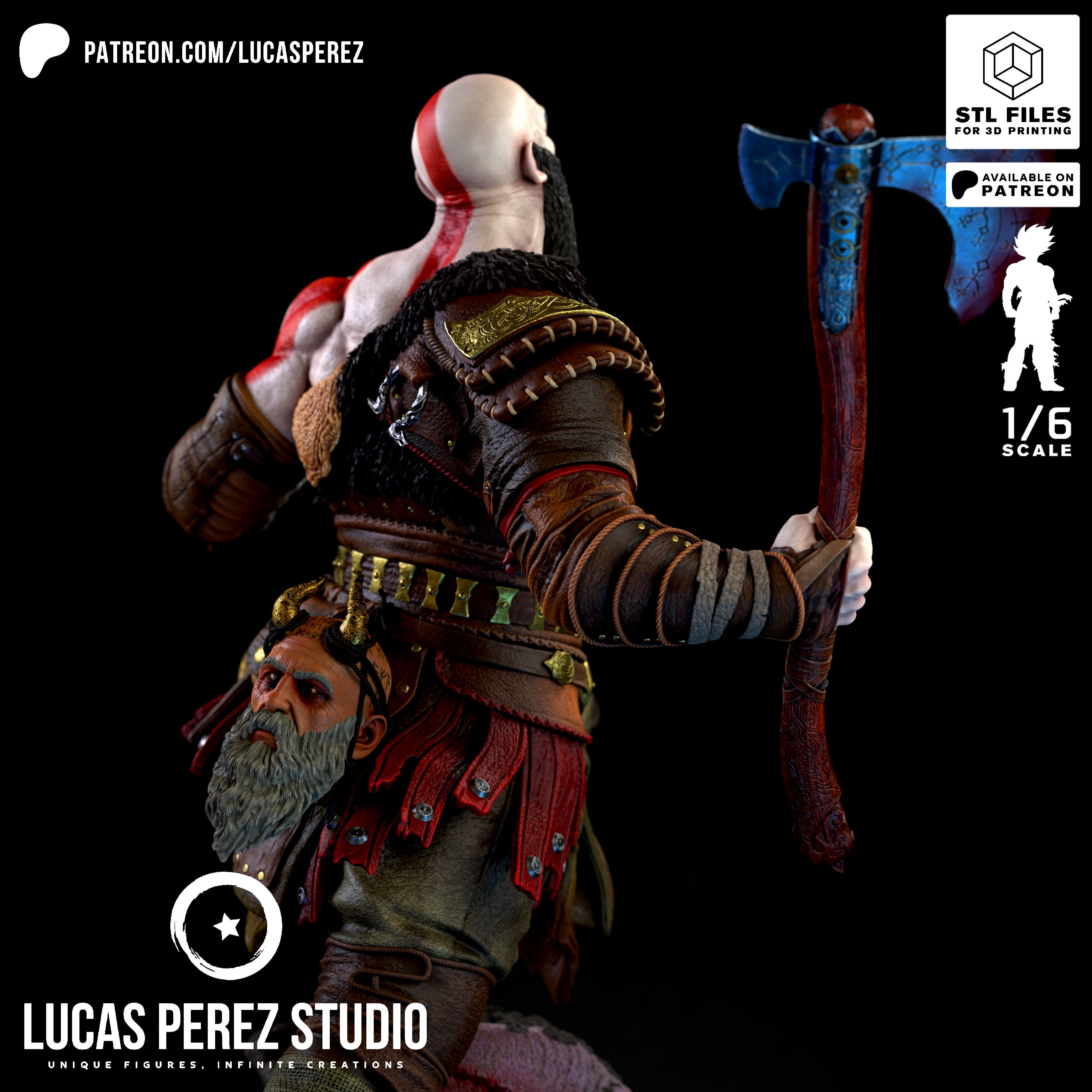 KRATOS 3D print model_3
