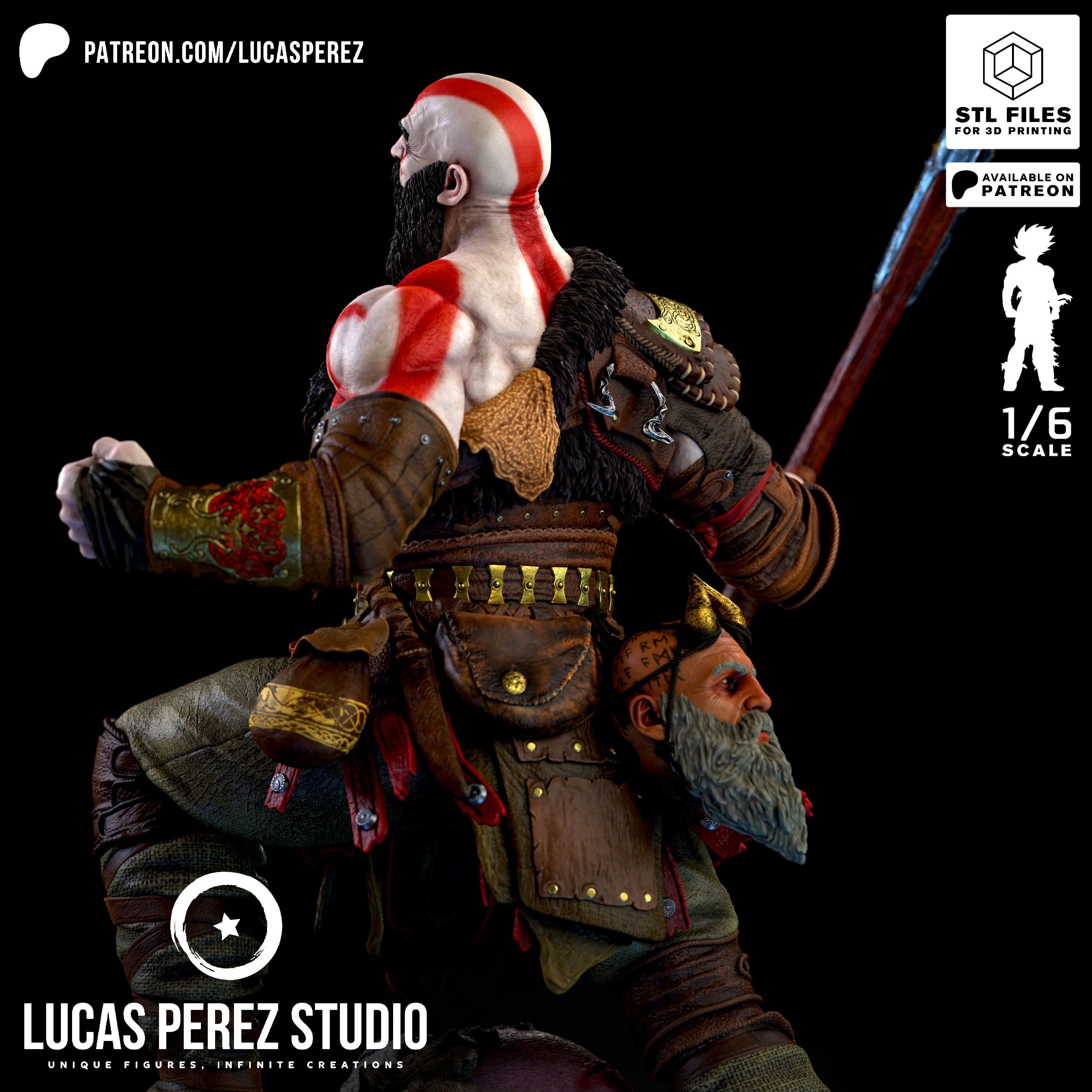 KRATOS 3D print model_5