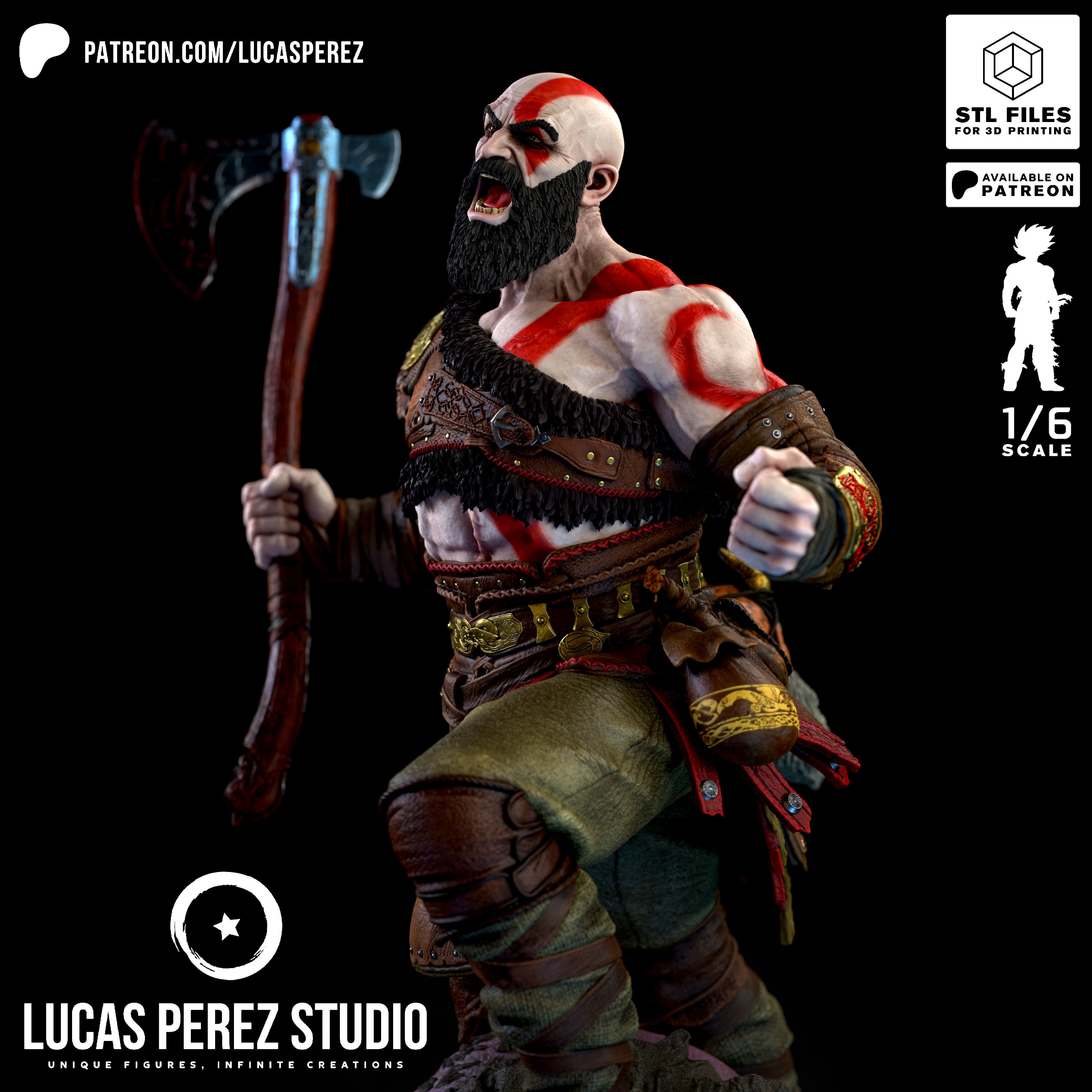 KRATOS 3D print model_6
