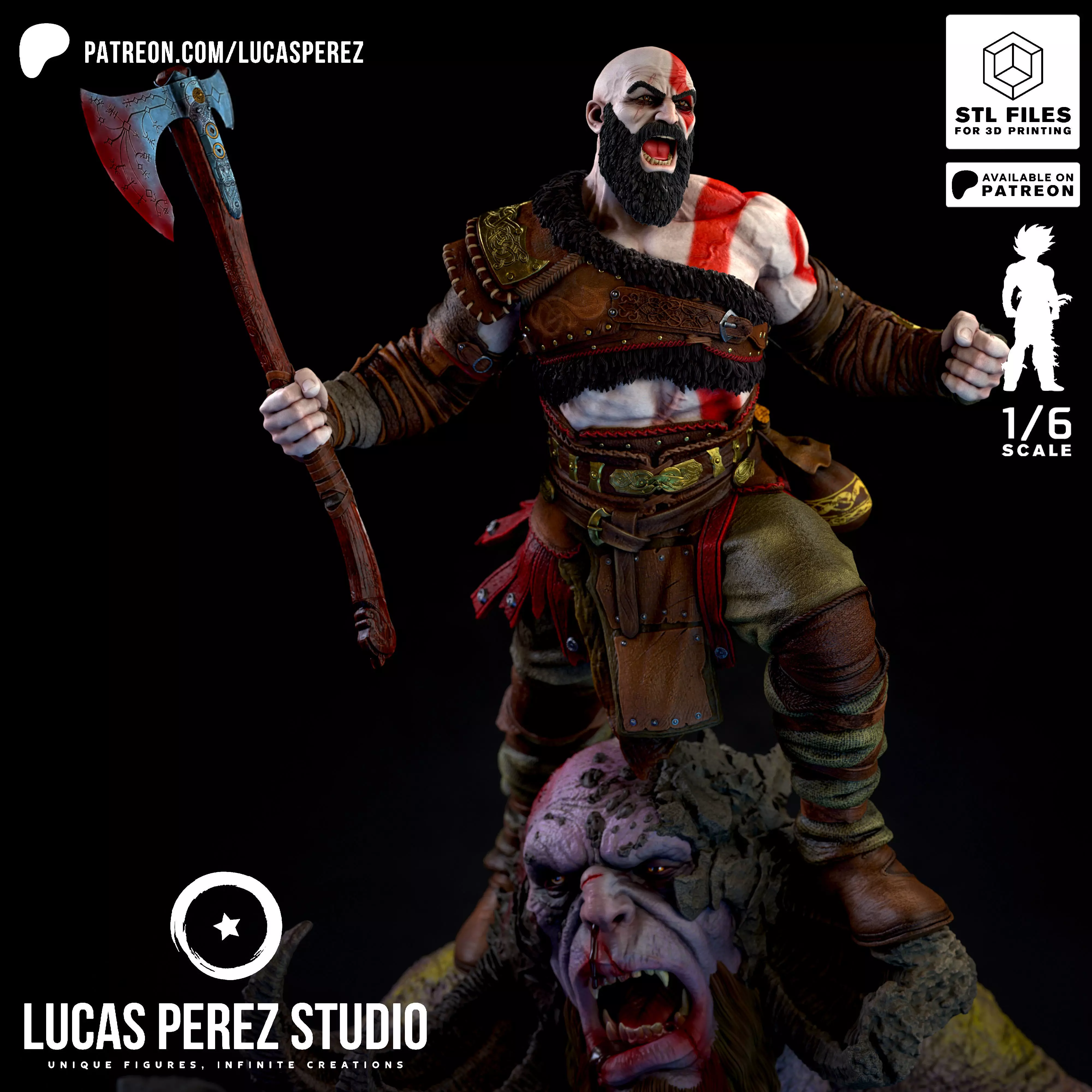 KRATOS 3D print model_0