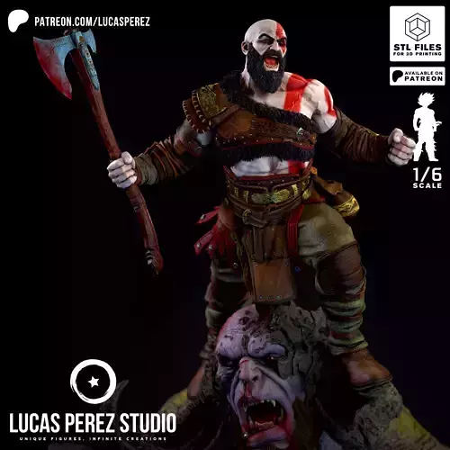 KRATOS 3D print model