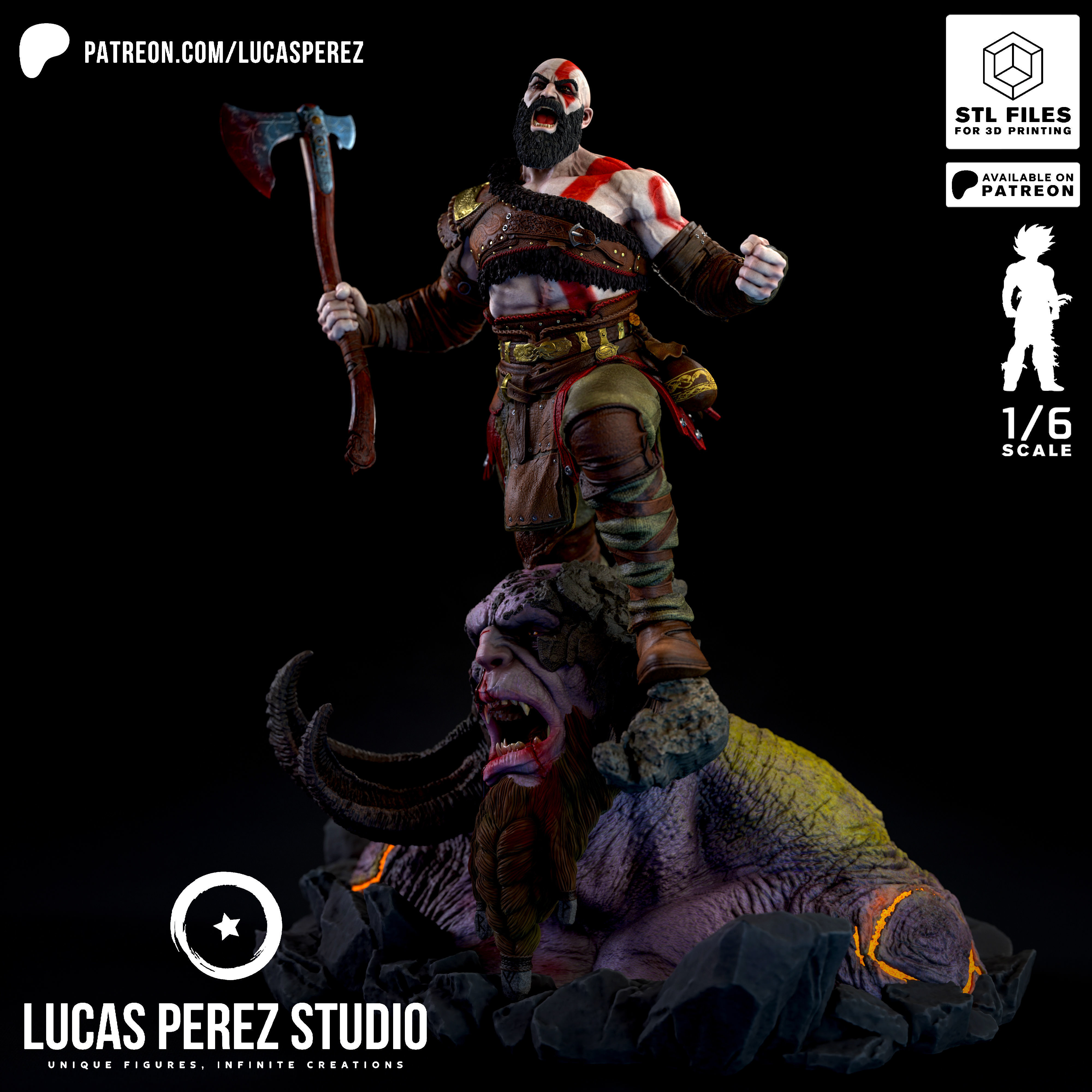 KRATOS 3D print model_33