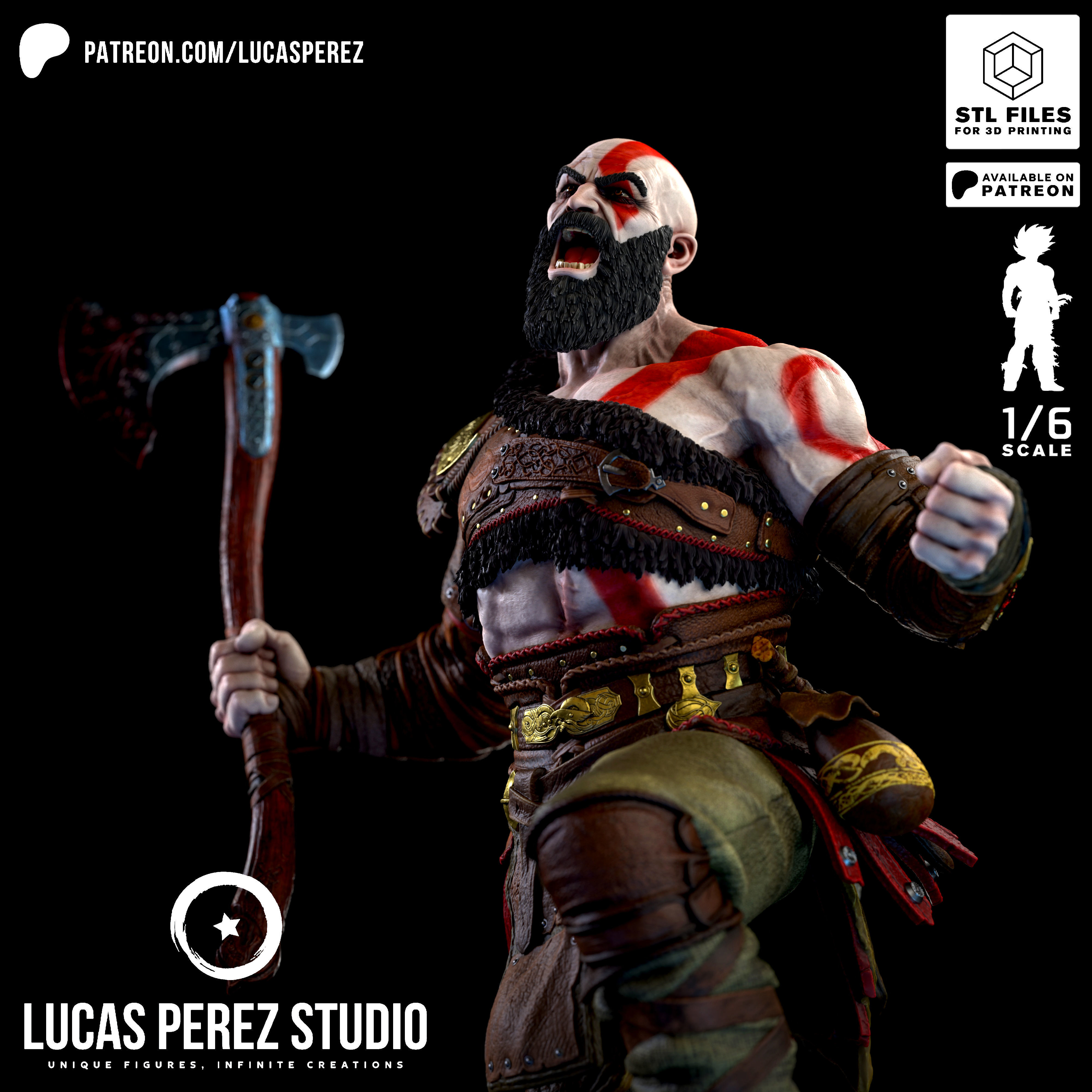 KRATOS 3D print model_23