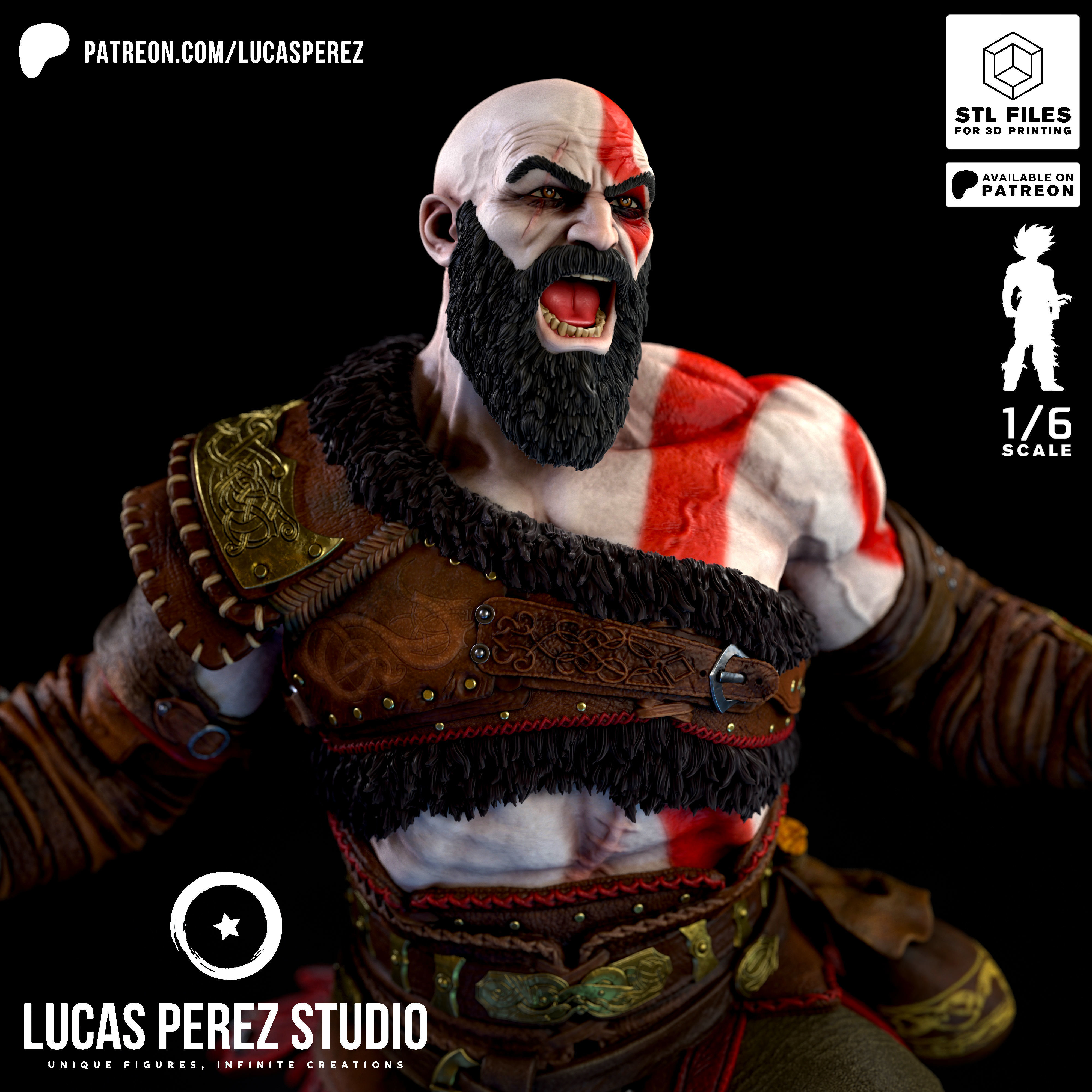 KRATOS 3D print model_9