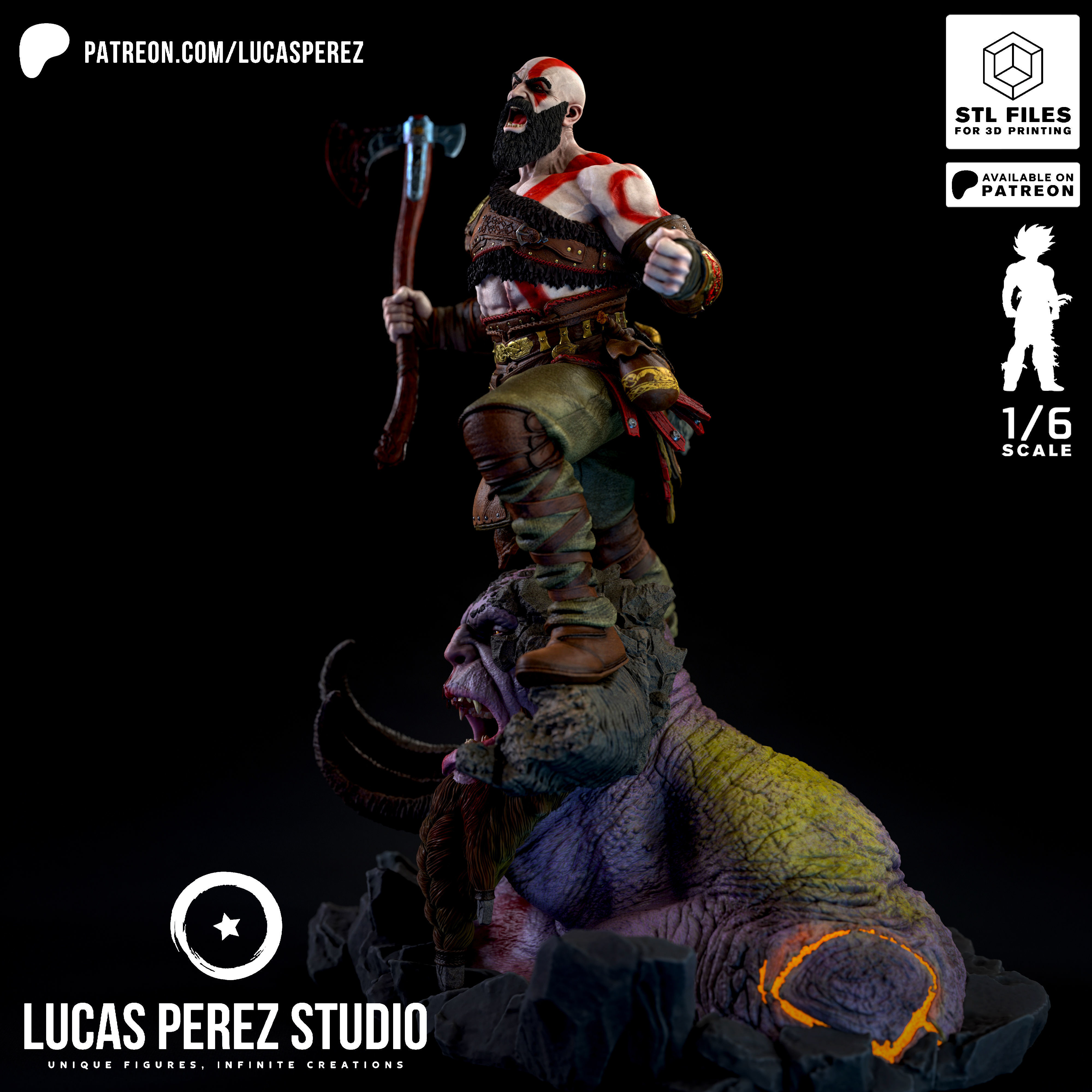 KRATOS 3D print model_32