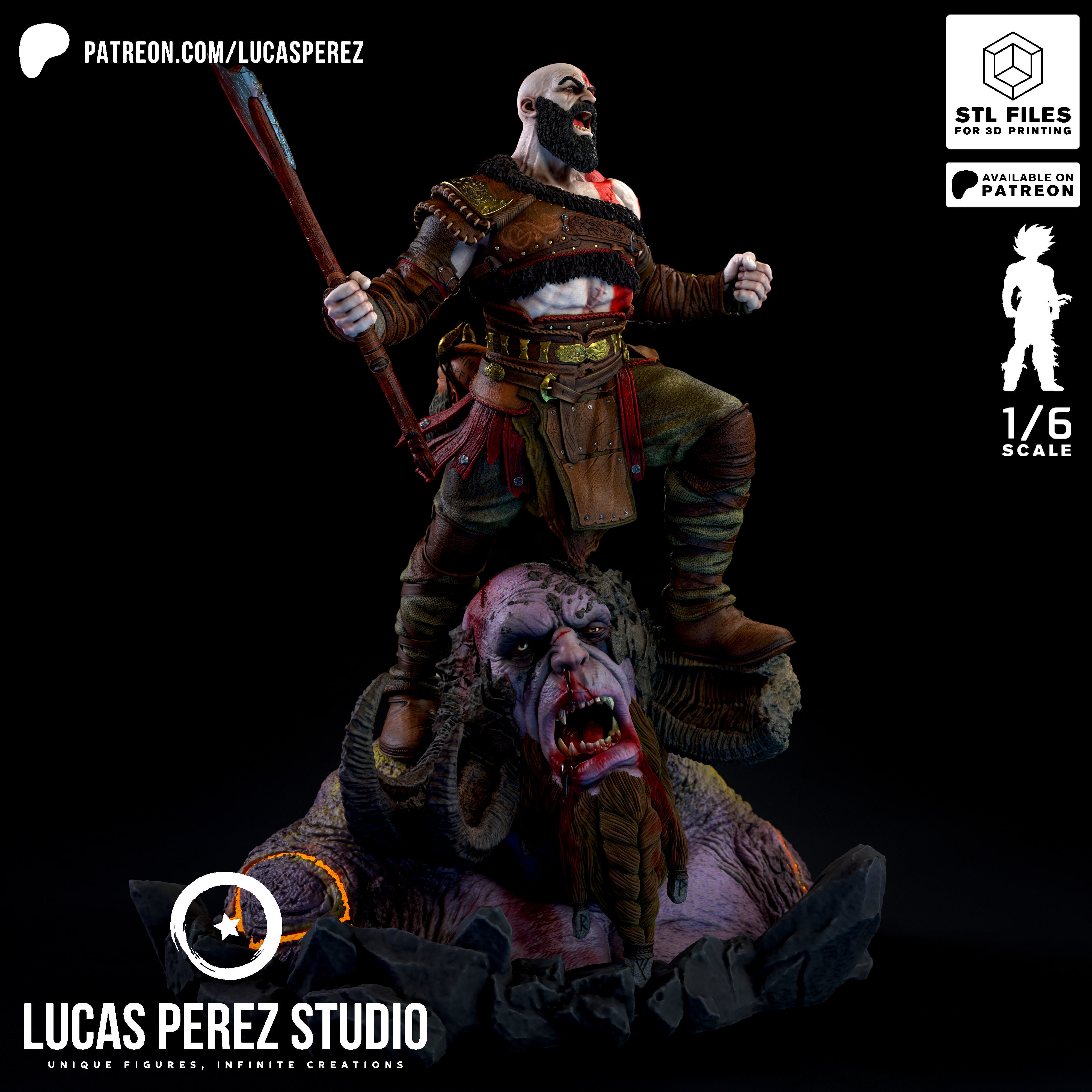 KRATOS 3D print model_28