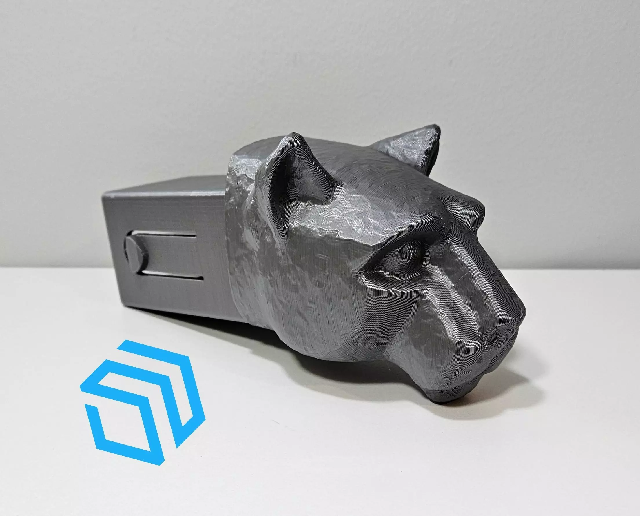 Penn State University Nittany Lion Trailer Hitch Plug Cap 3D print model