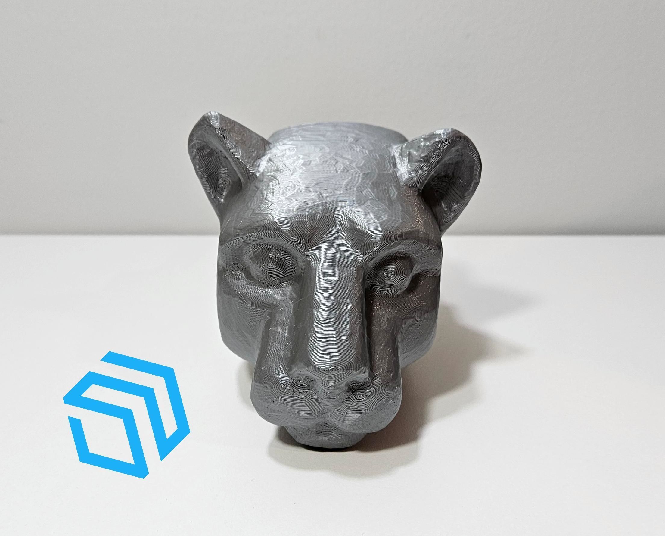 Tree Frog Multicolor Trailer Hitch Plug Cap 3D print model_3