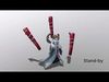Kiyohime Low-poly 3D model_2